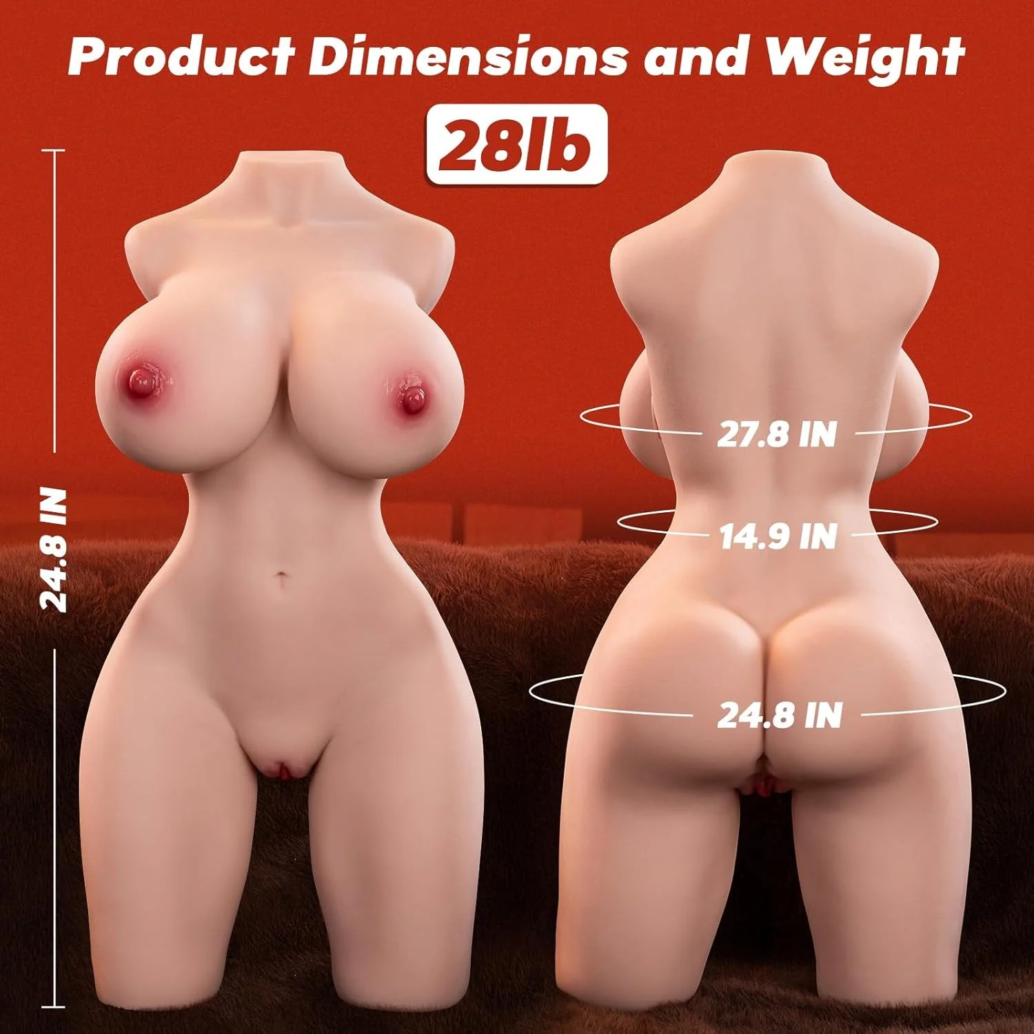VixenSync AI Thrusting Sex Doll Torso - Image 9