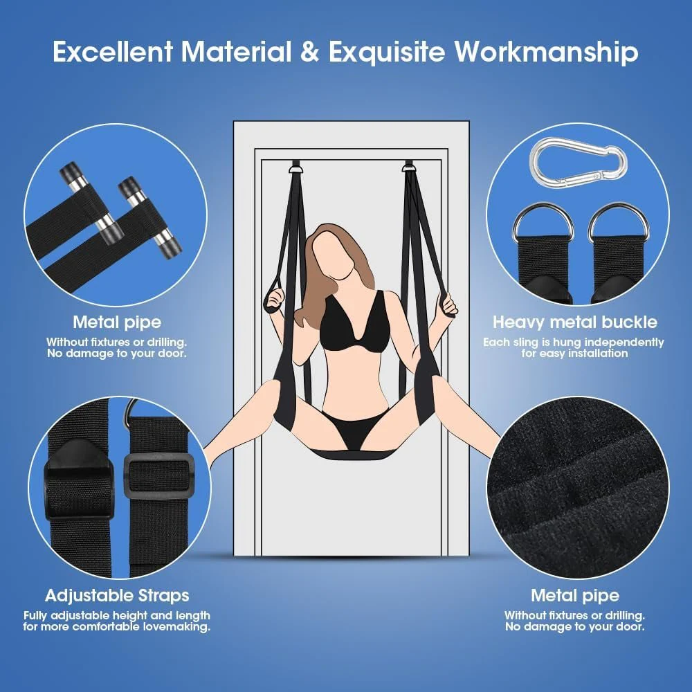 SpinLuxe 360° Spinning Premium Sex Swing - Image 3