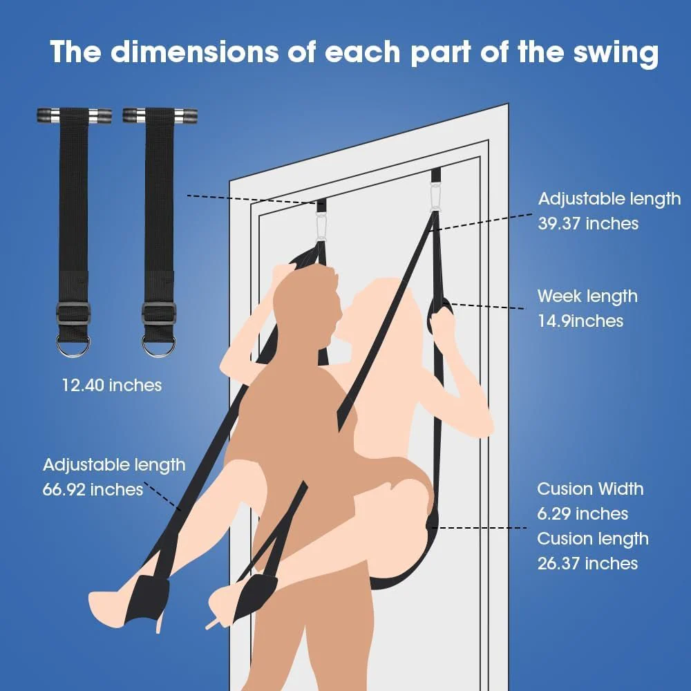 SpinLuxe 360° Spinning Premium Sex Swing - Image 5