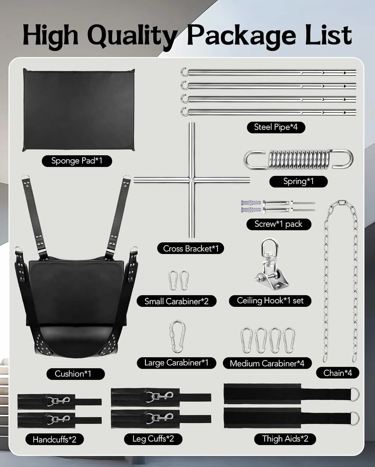 AeroBound Premium Sex Swing - Image 8