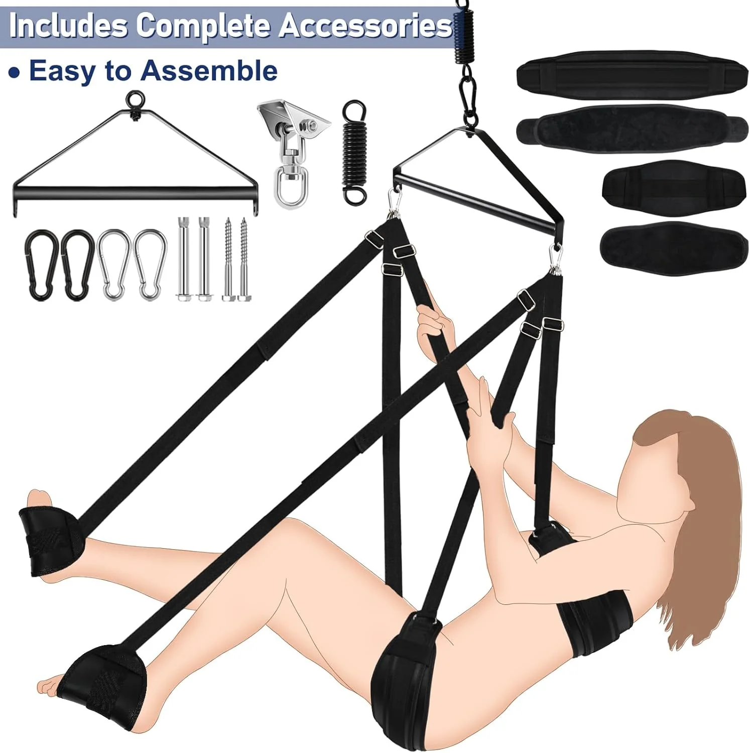 AeroSpire 360° Rotating Sex Swing - Image 3