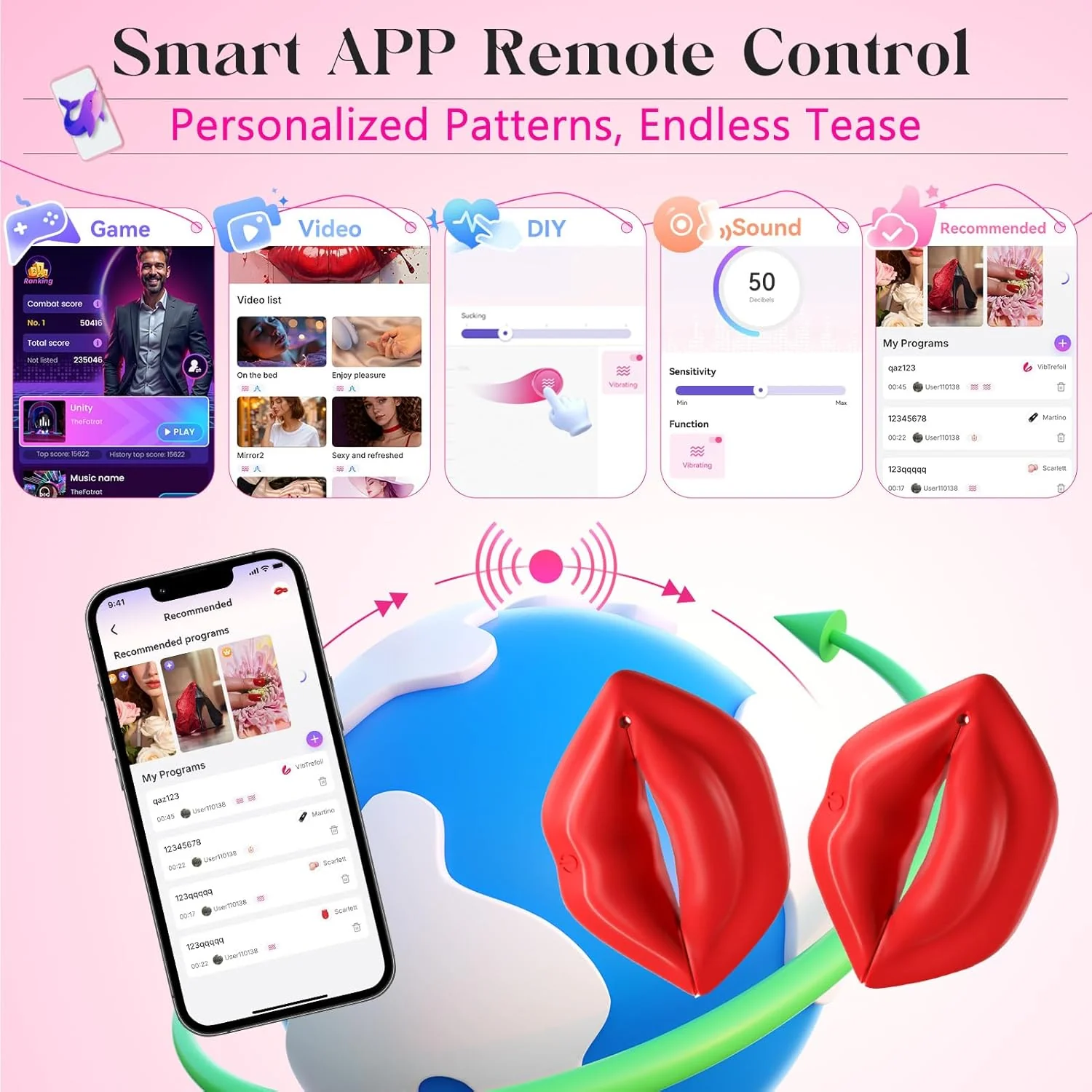 AIVibe Nipple Clamps with App & Remote - Image 3