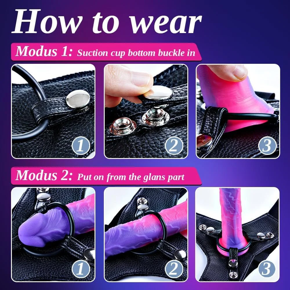 AlienKnot 2-Piece Fantasy Strap-On Dildo Set - Image 6