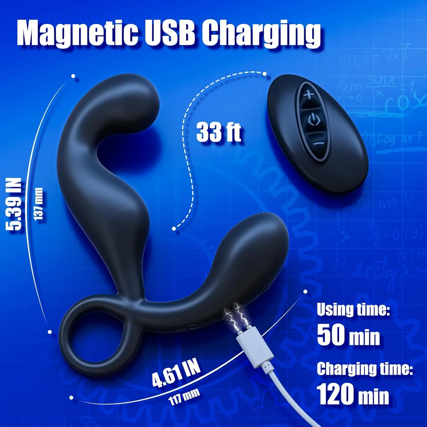 AngleRush Remote Prostate Massager with 9 Vibration Modes - Image 6