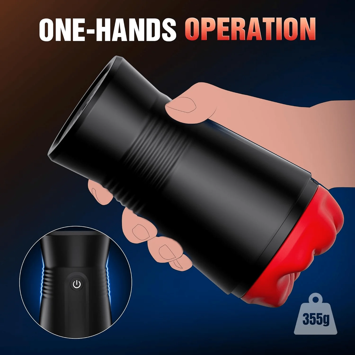 ApexMouth 5-in-1 Male Masturbator Cup - Image 7
