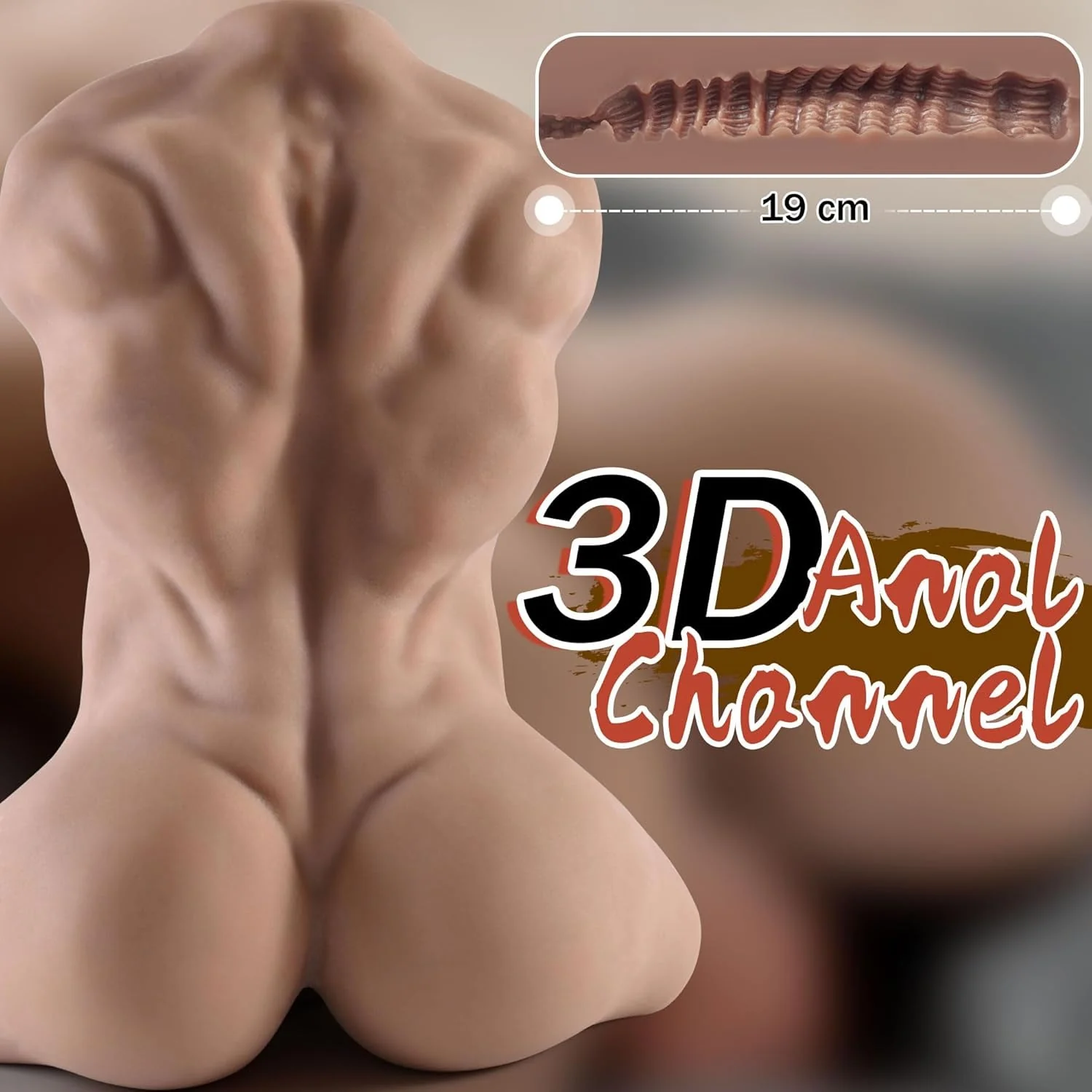 ApolloFlex Realistic Male Torso Sex Doll - Image 6