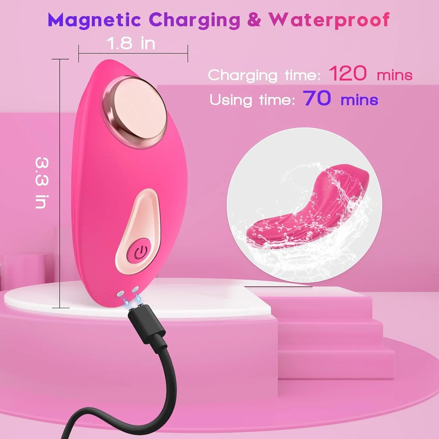 VeloraSync App-Control Wearable Panty Vibrator - Image 7