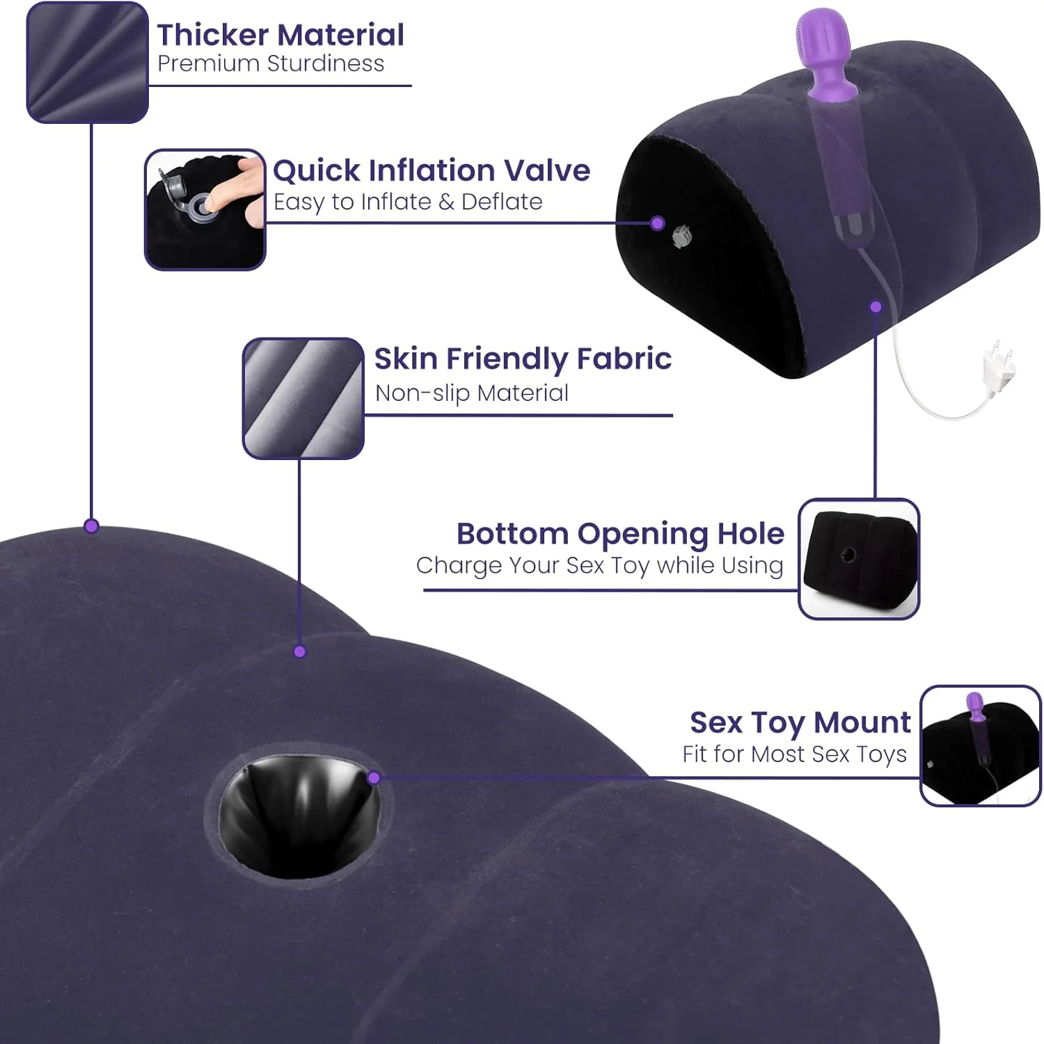 ArchRide Dildo Mount Sex Pillow - Image 9