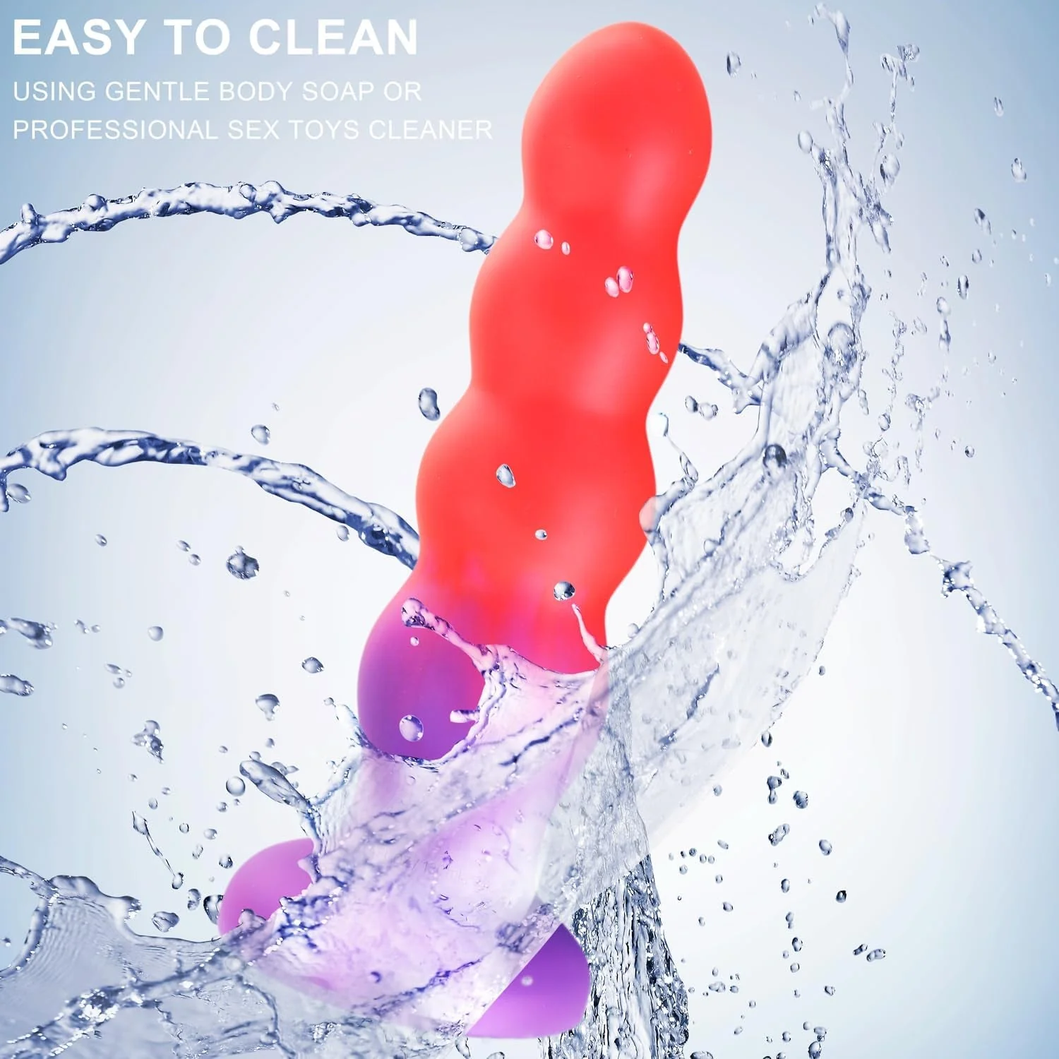 AscendBeads Graduated 6.3" Anal Trainer Plug - Image 3