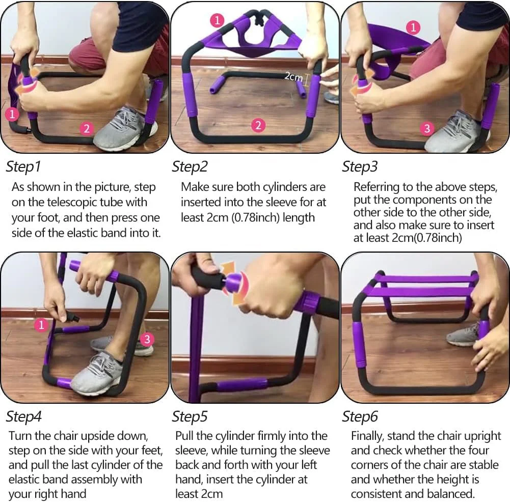 AurelleMotion Pink Adjustable Sex Chair for Couples - Image 3