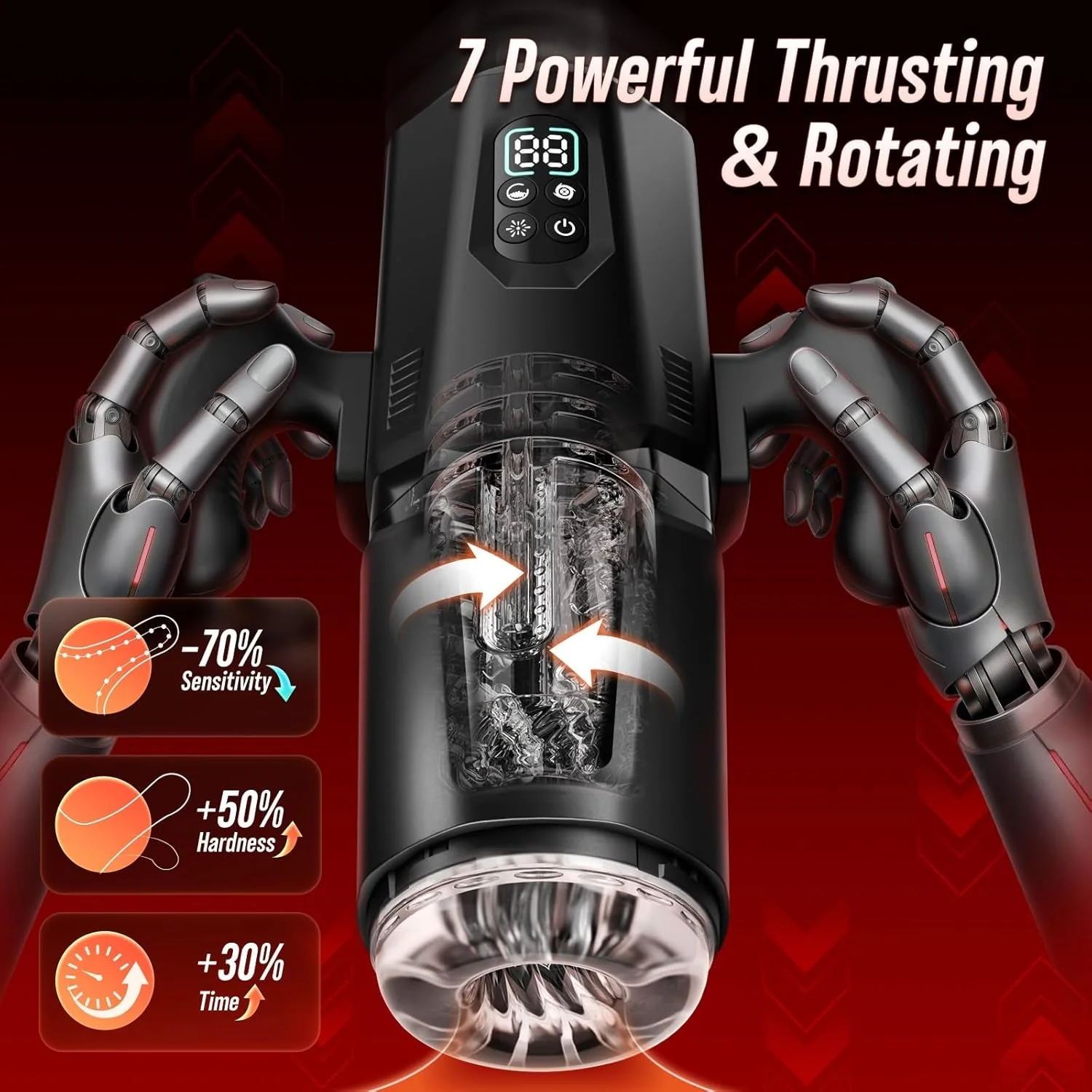 AutoPilot AI Male Stroker Machine 7+7 Modes - Image 6