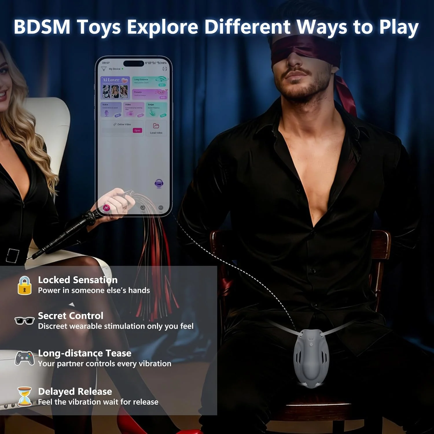 AxisLink Wearable Male Vibrator Trainer with AI Sync - Image 5