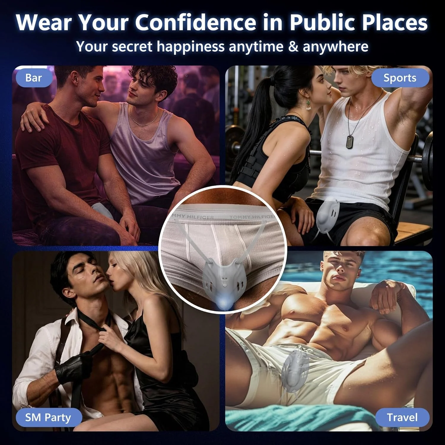 AxisLink Wearable Male Vibrator Trainer with AI Sync - Image 7