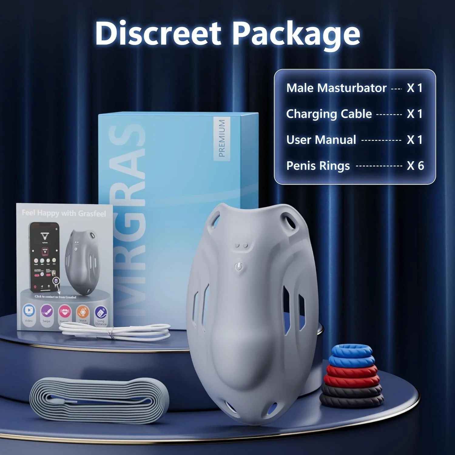 AxisLink Wearable Male Vibrator Trainer with AI Sync - Image 9