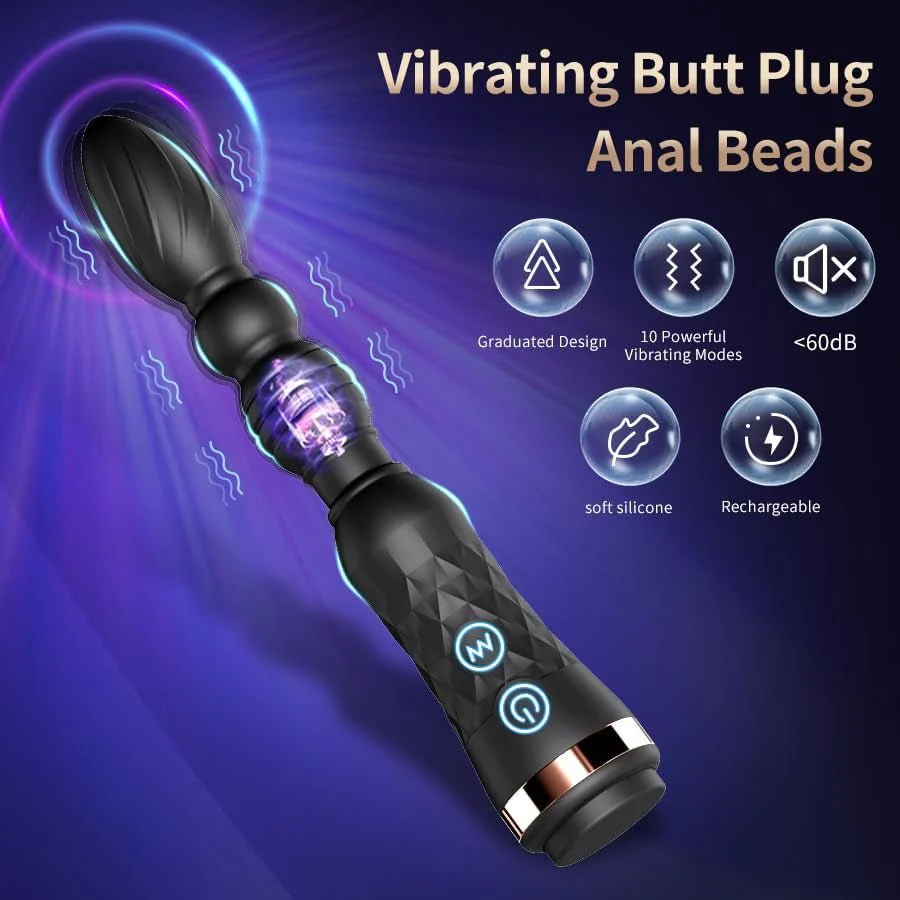 BeadBloom Mini Anal Beads Prostate Massage Vibrator - Image 3