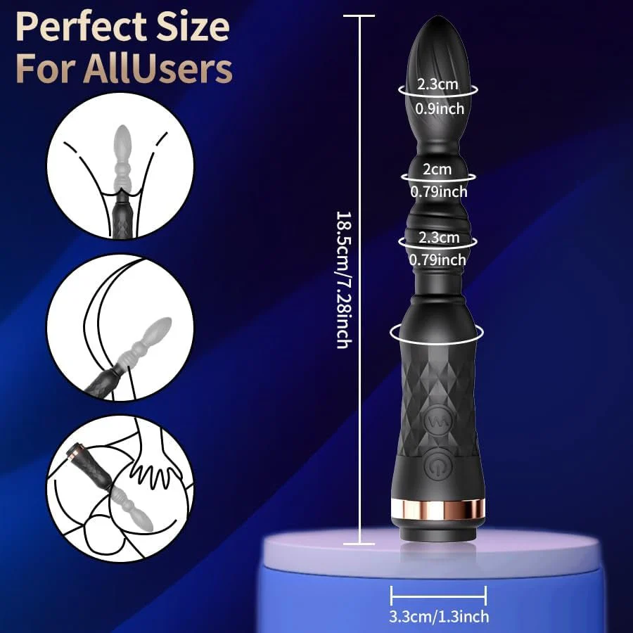 BeadBloom Mini Anal Beads Prostate Massage Vibrator - Image 6