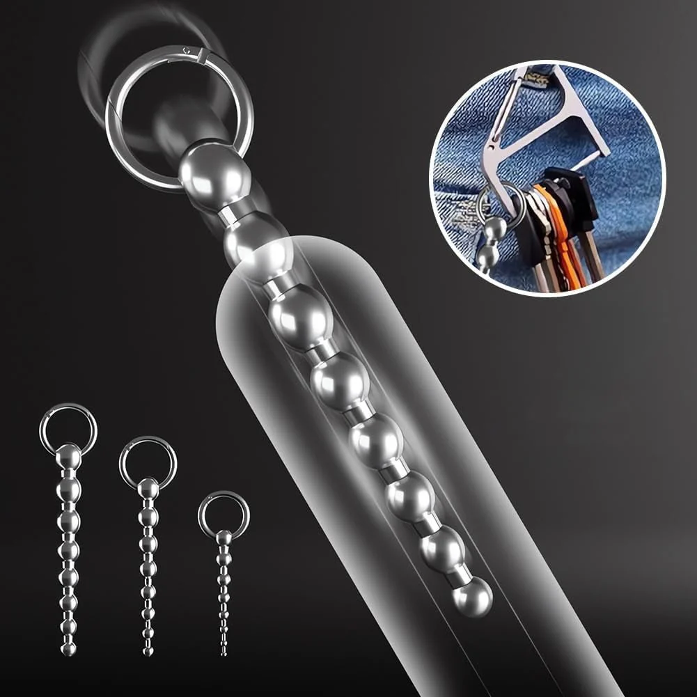 BeadLock Stainless Steel Multi-Bead Urethral Sound - Image 6