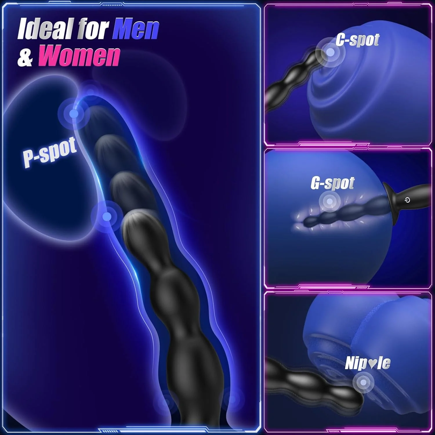 BeadRush AI App Control Anal Beads Vibrator - Image 3