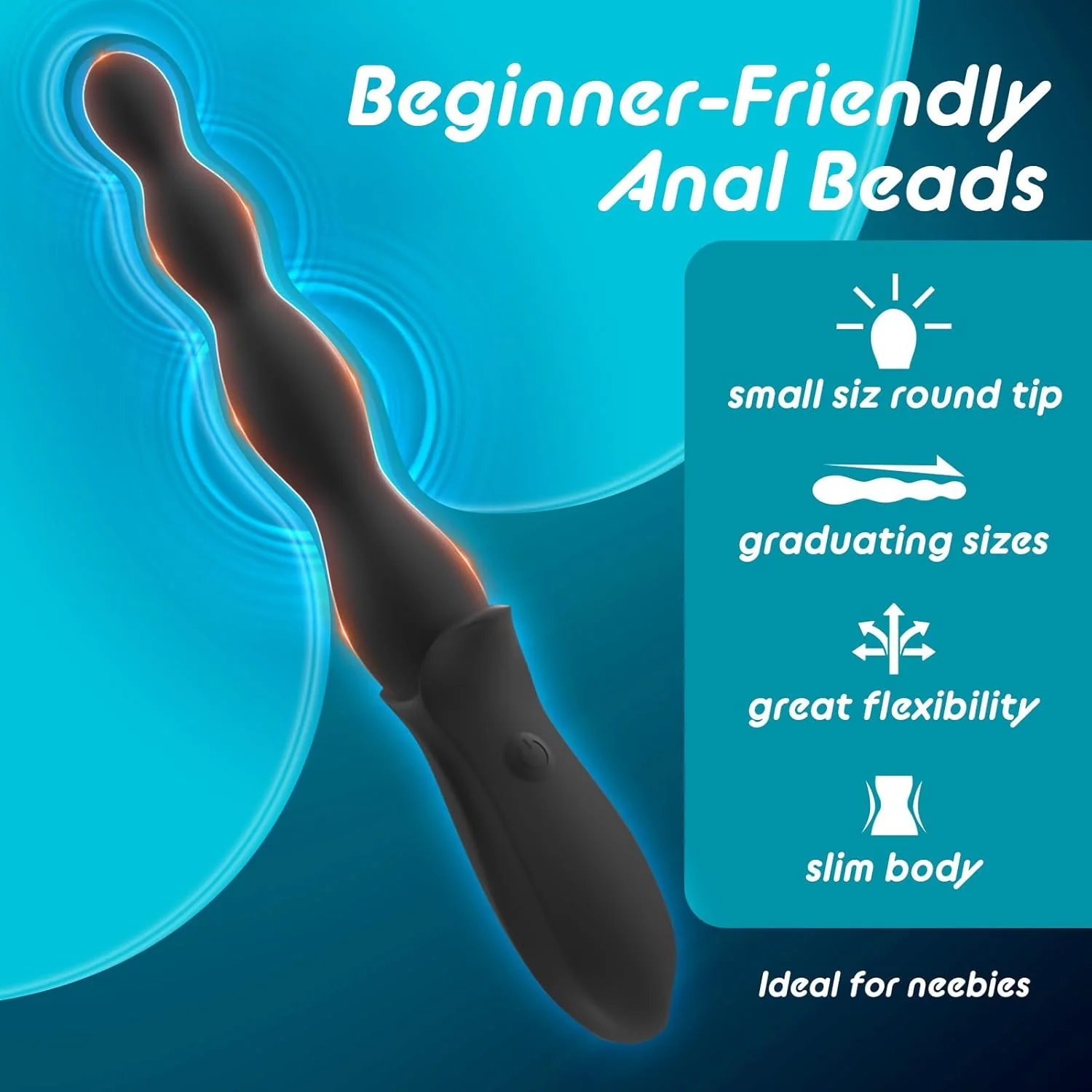 BeadsMaster Vibrating Anal Trainer - Image 3