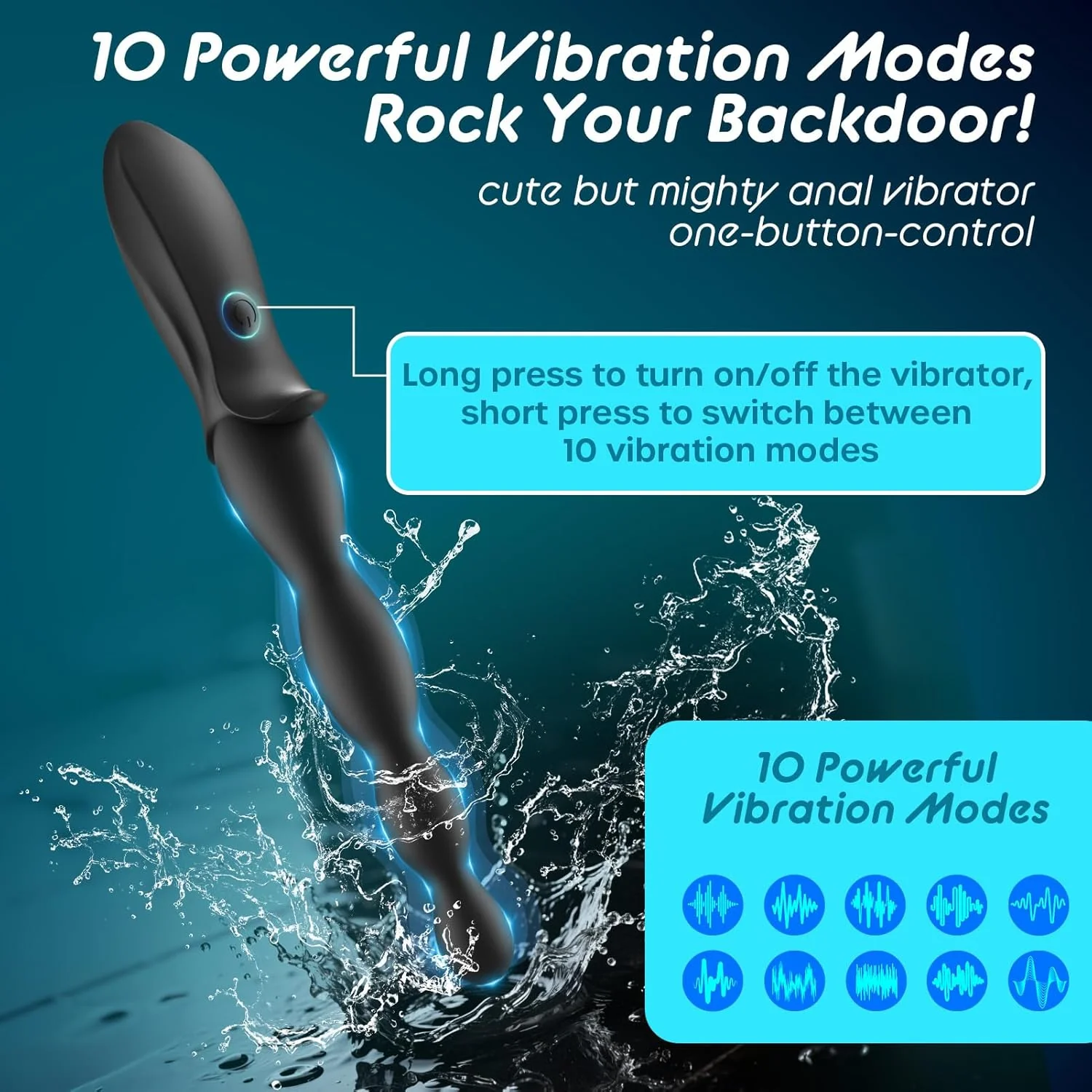 BeadsMaster Vibrating Anal Trainer - Image 5