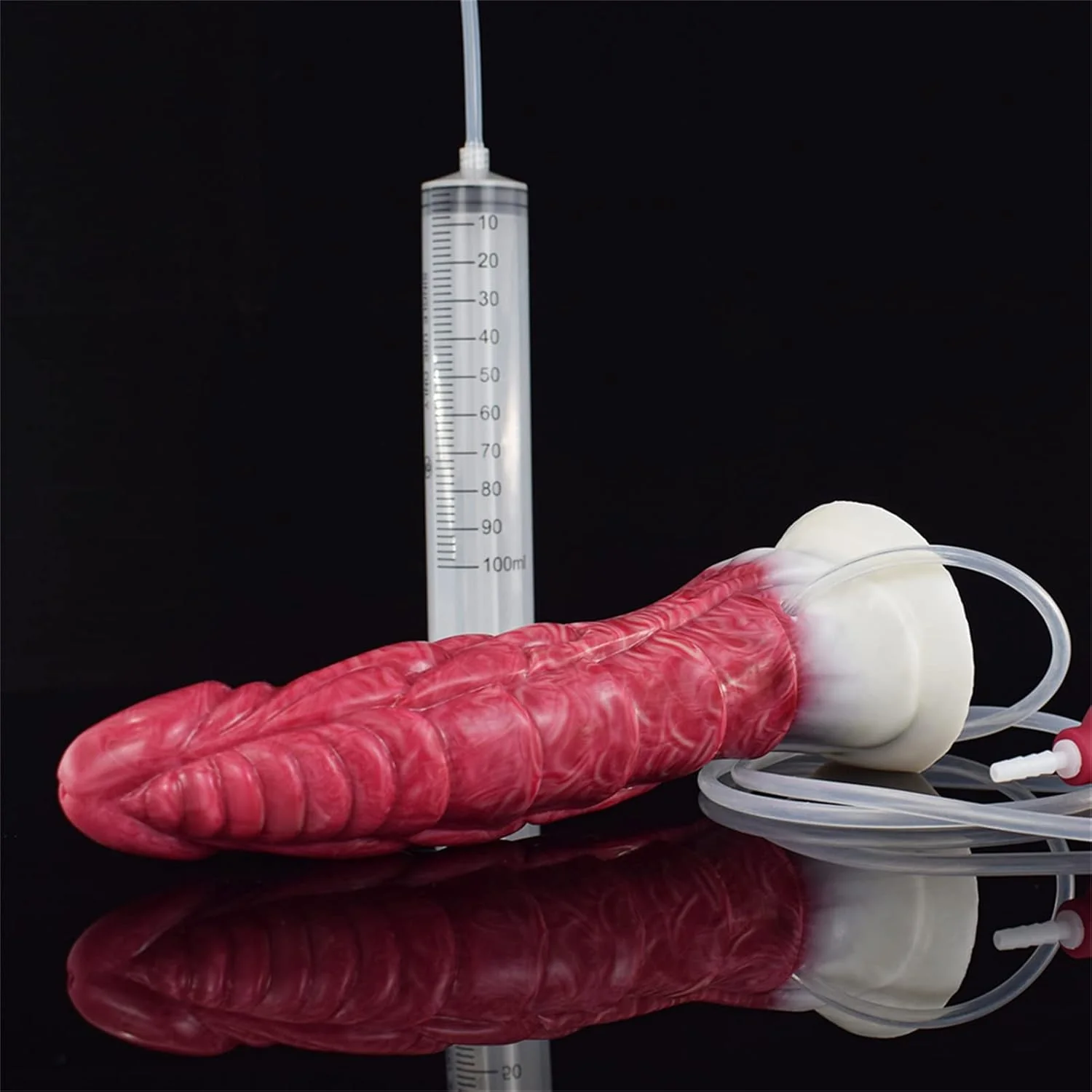 BeastFlow Monster Liquid Silicone Ejaculating Dildo - Image 6