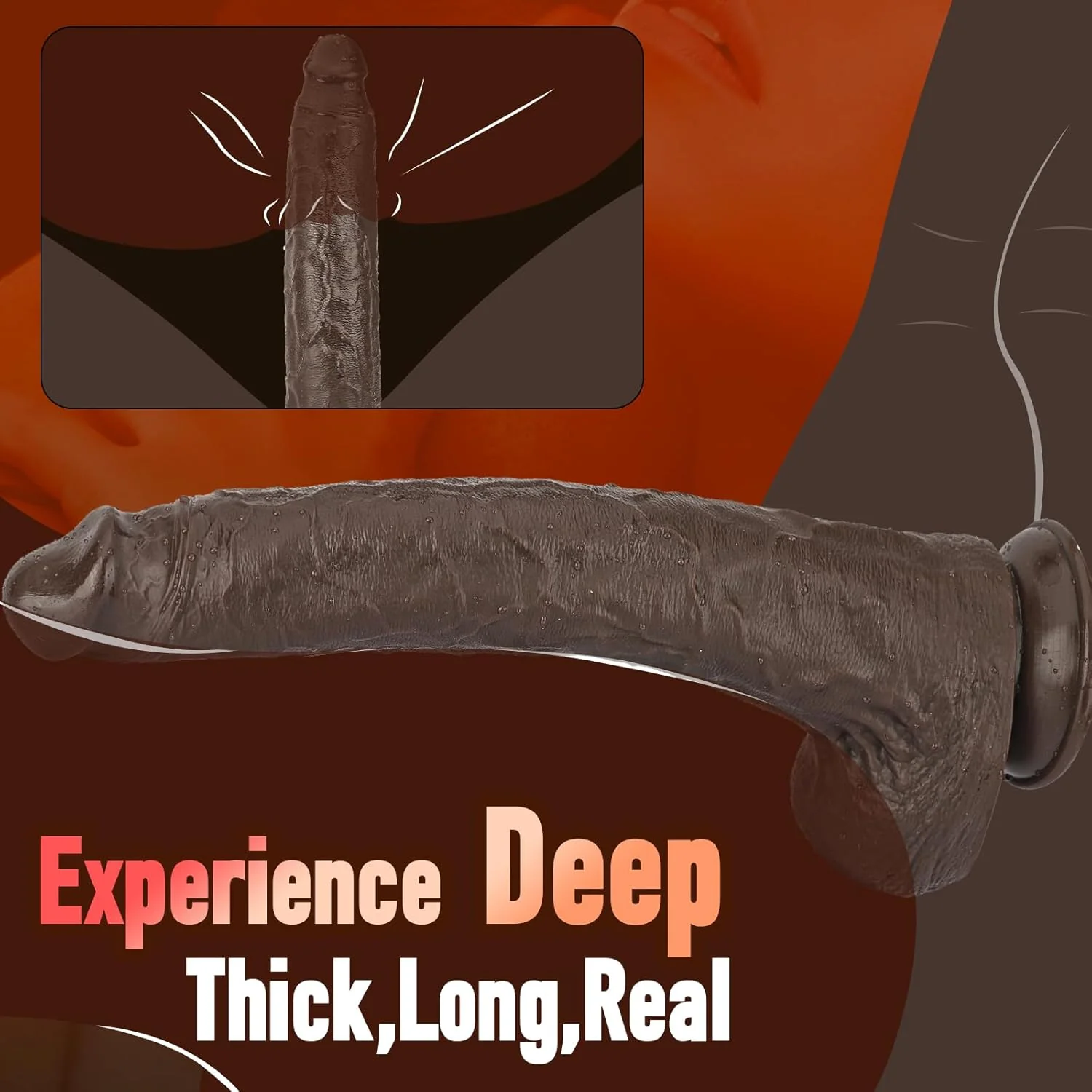 BlackObsidian XL Fantasy Dildo - Image 5