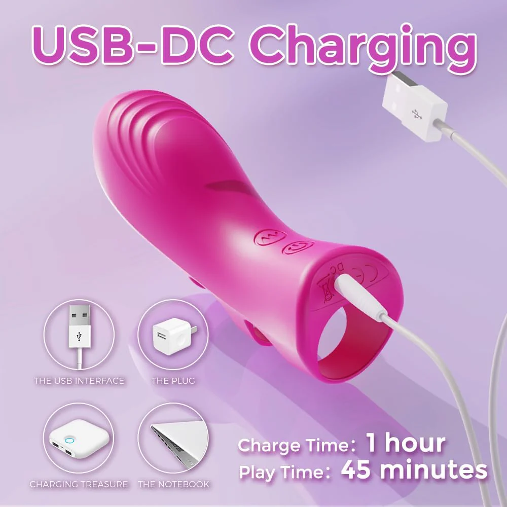 BlissFlare Heated Finger Vibrator - Image 6
