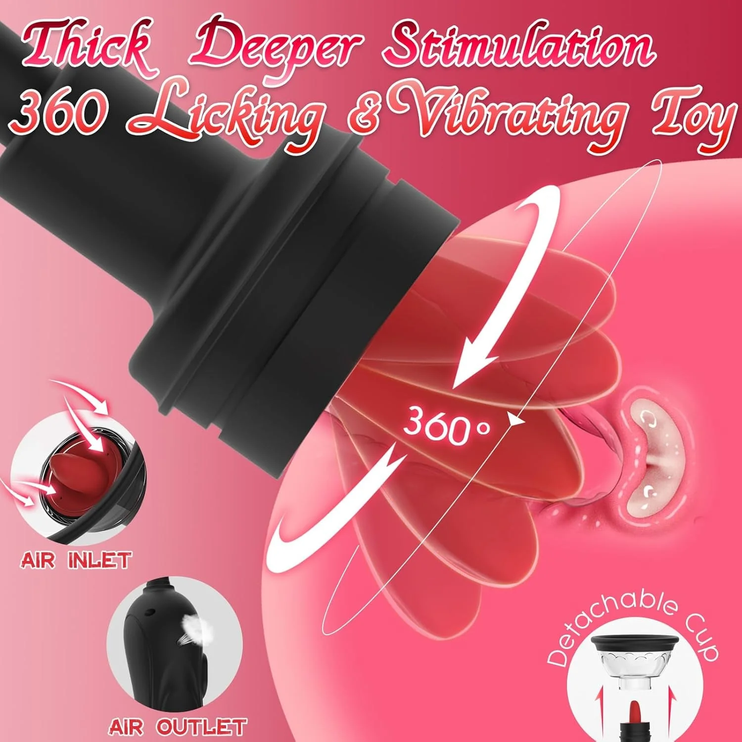 BlissPump Electric Pussy Pump with BDSM Nipple Clamps - Image 5