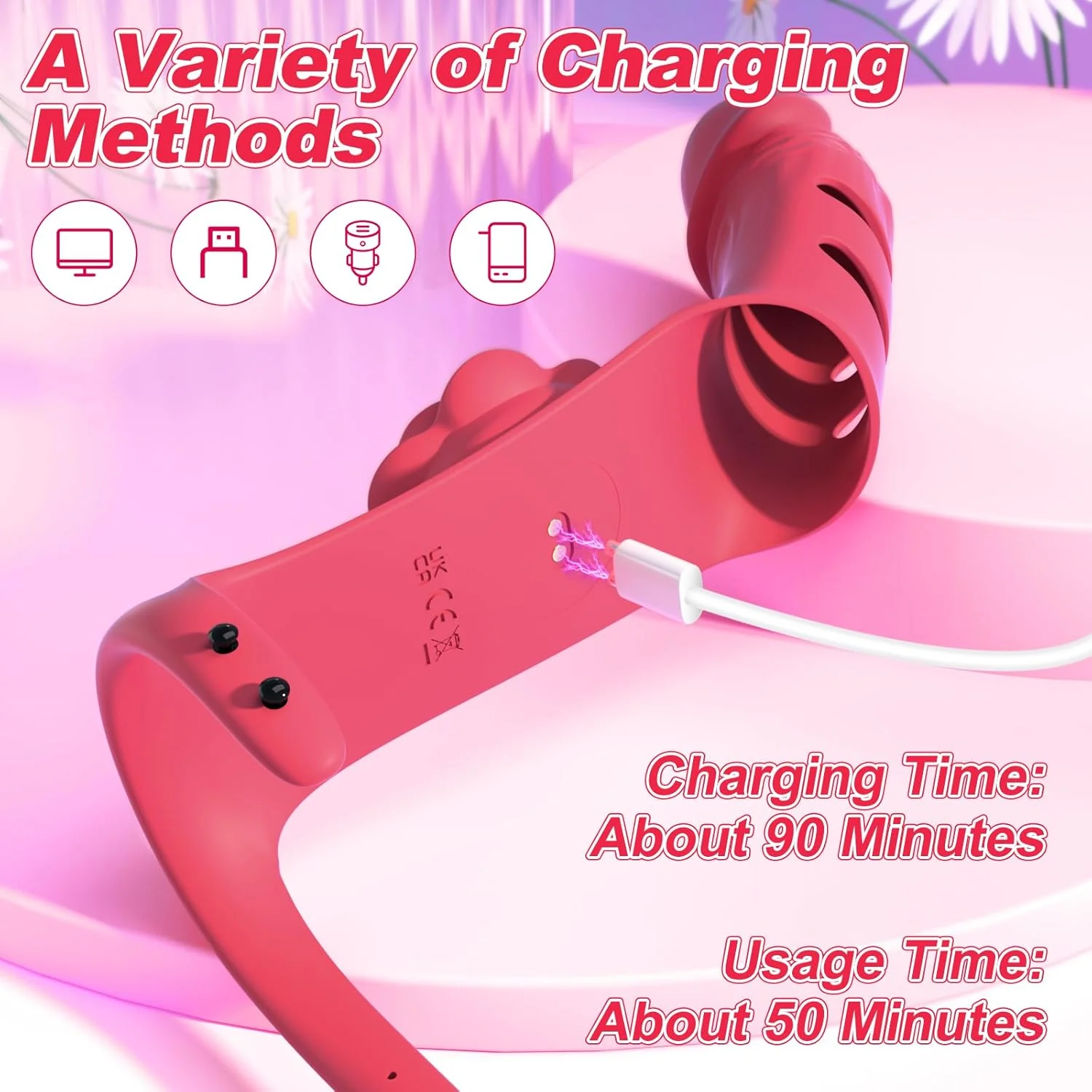 BloomGrip Duo Tease Finger Vibrator - Image 6