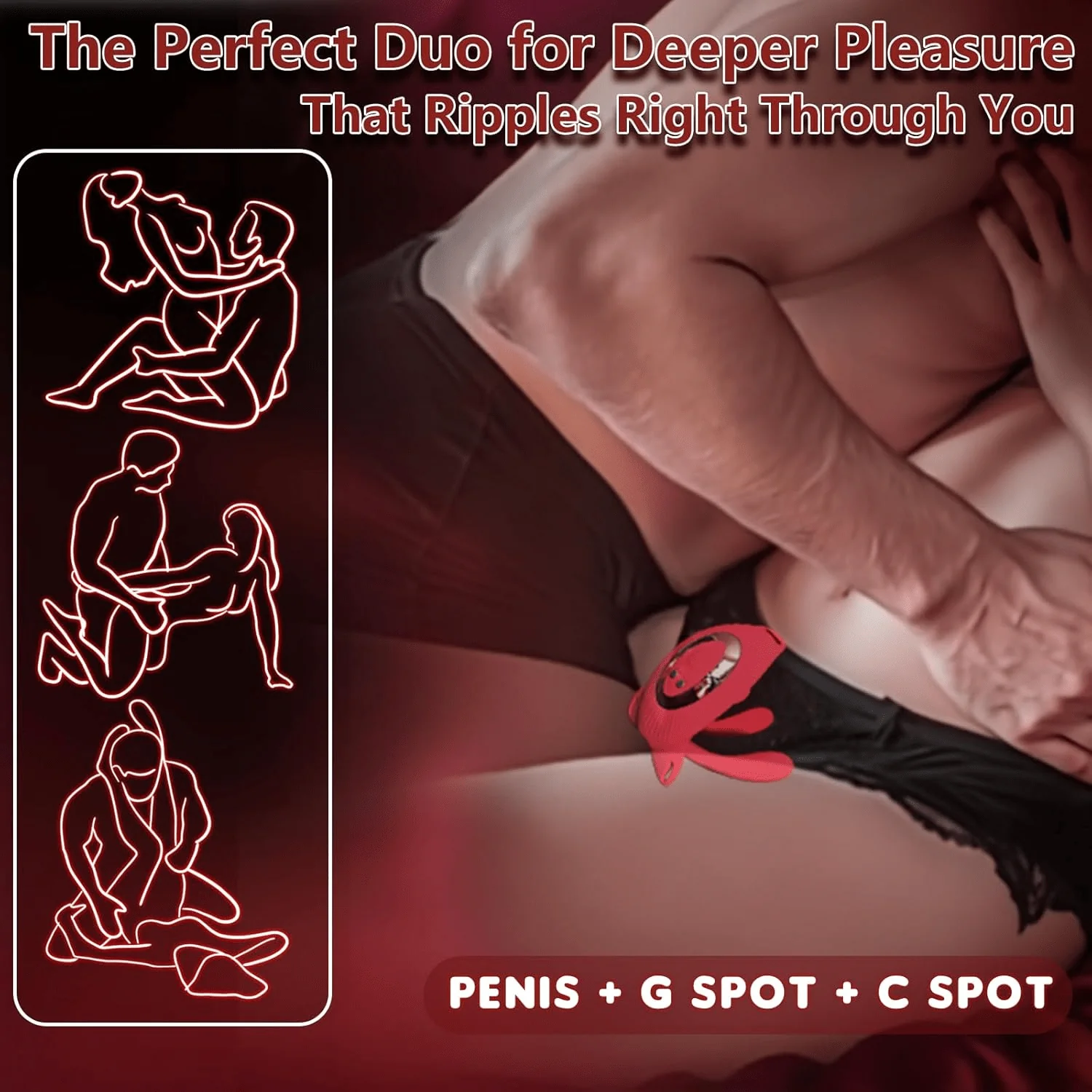 BloomLink Deep Stimulation Wearable Couple Vibrator - Image 3