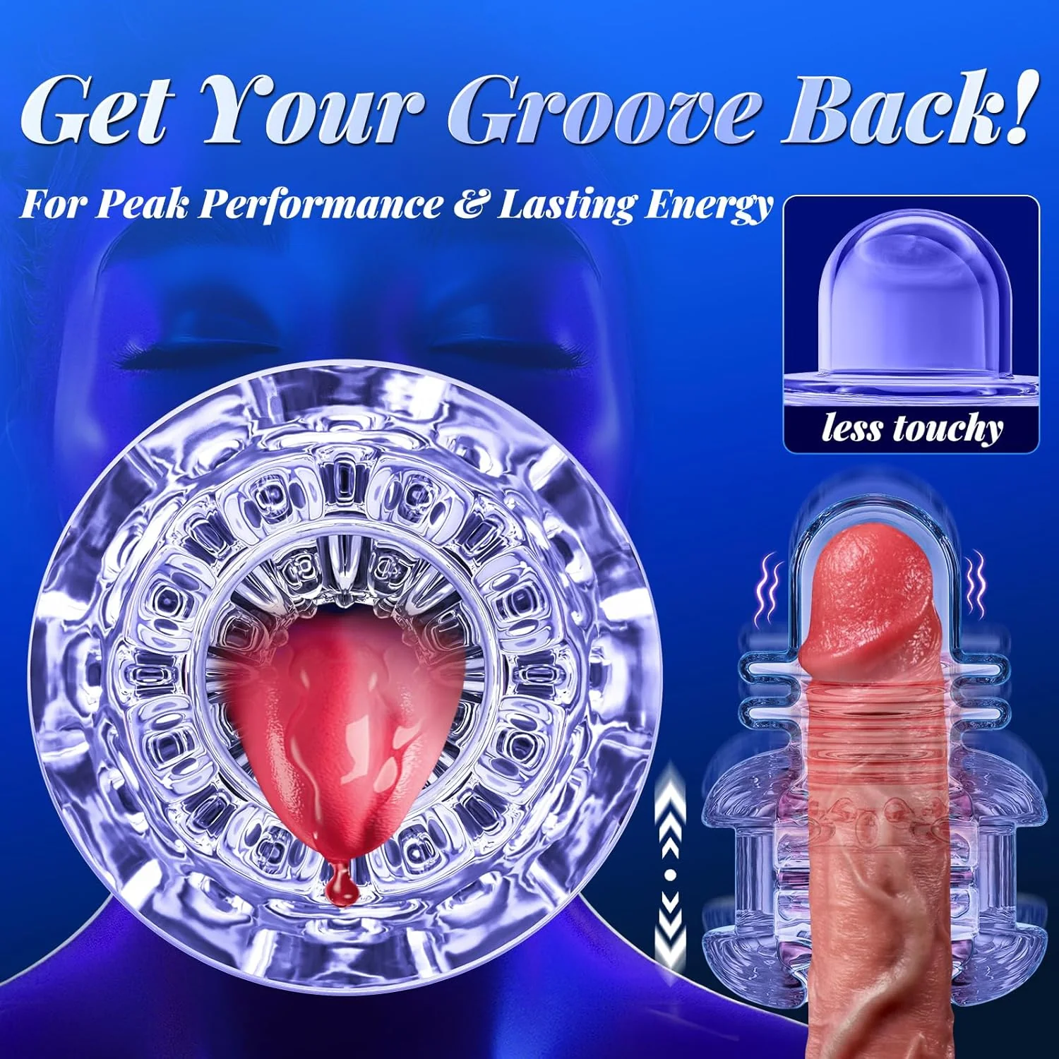 BluePulse Lick and Thrust Stroker - Image 2