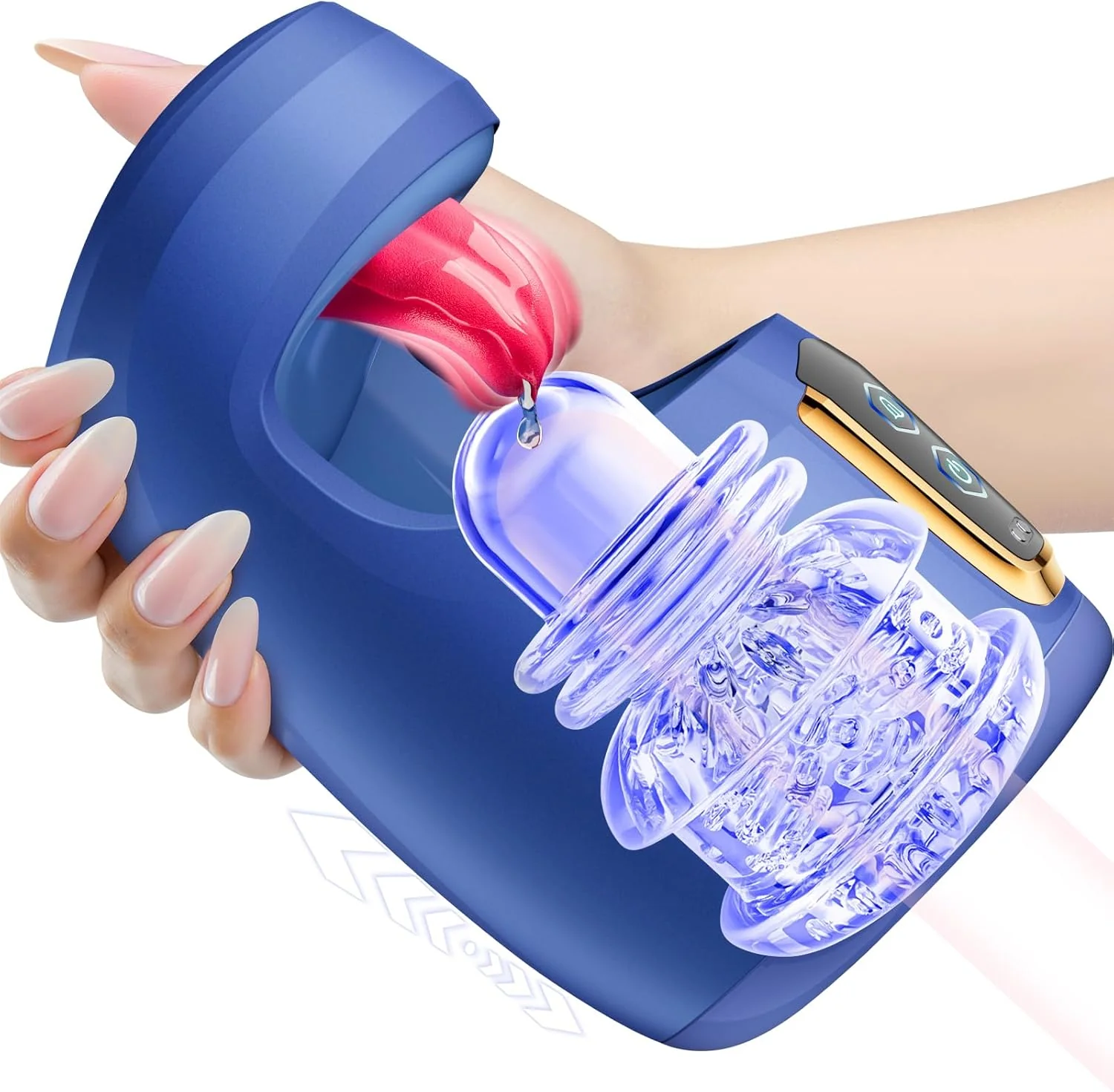BluePulse Lick and Thrust Stroker - Image 8