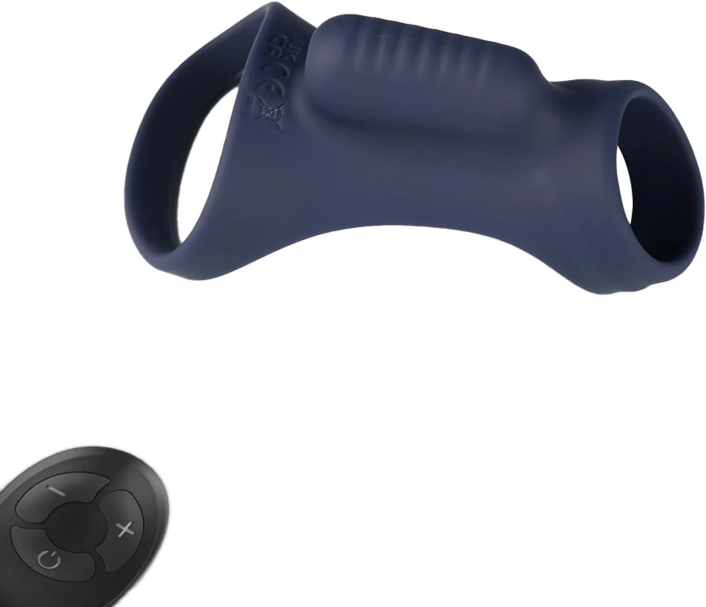 BluePulse Vibrating Cock Sleeve Ring for Couples - Image 2