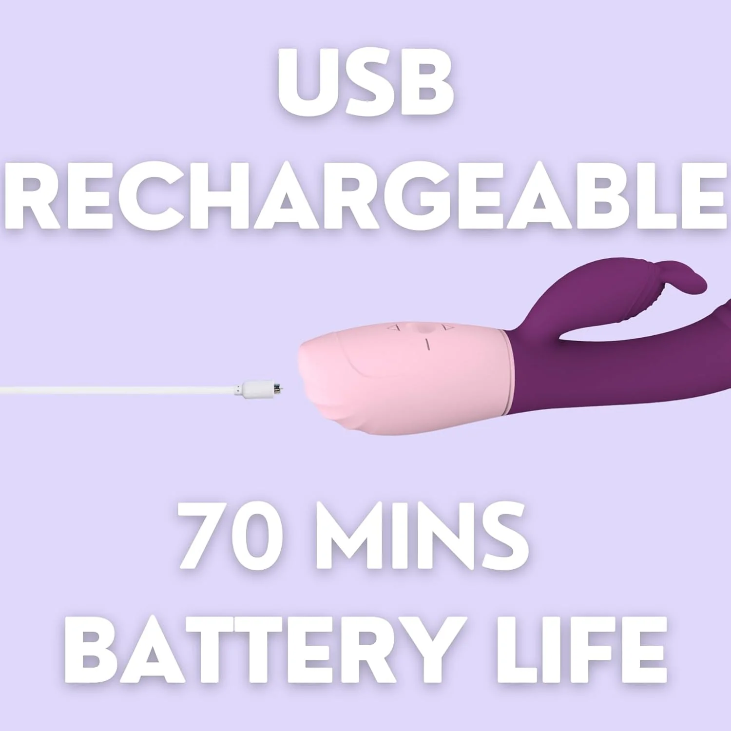 BlushHare Dual-Motor Rabbit G-Spot Vibrator - Image 4