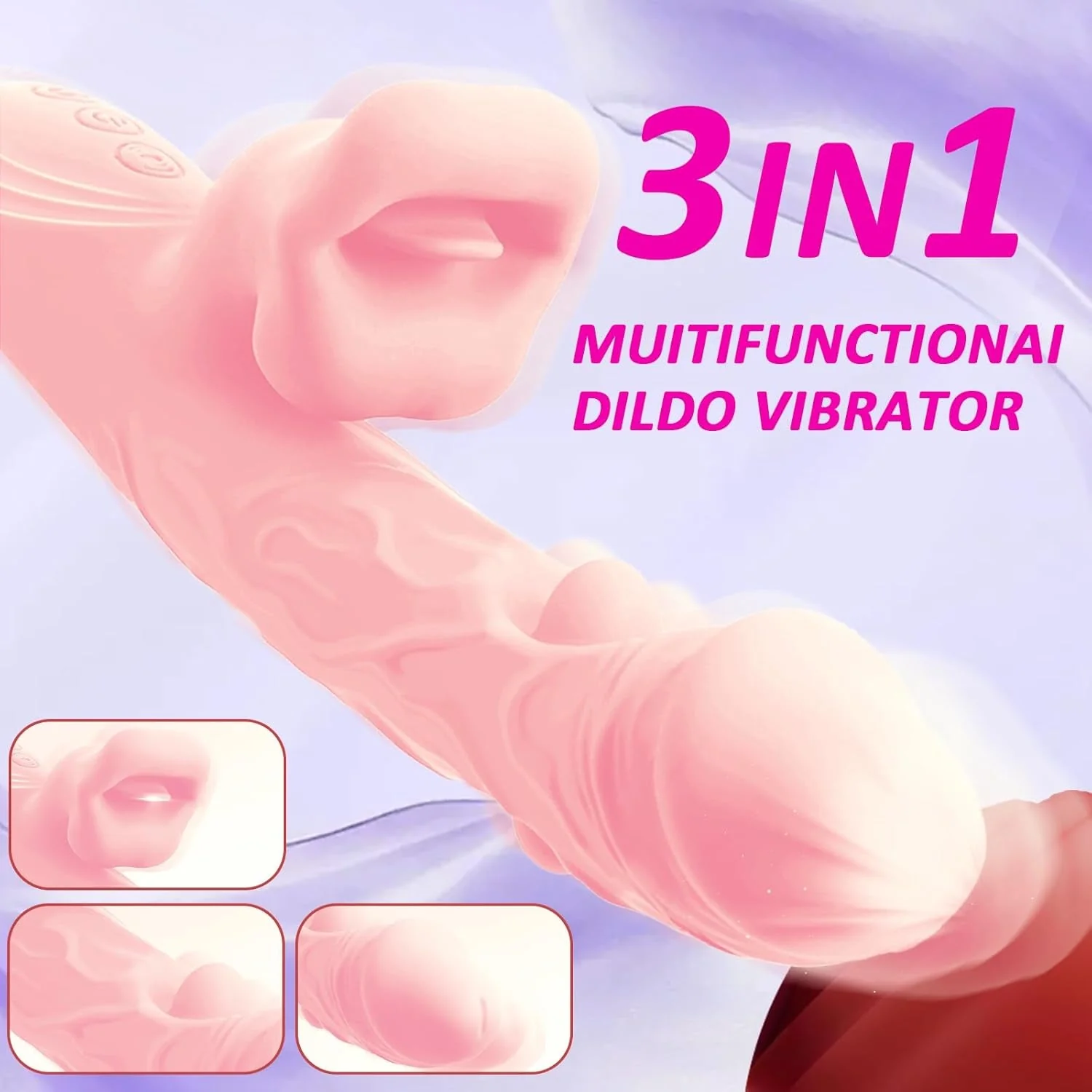 BlushLush Tap, Lick & Thrust Rabbit Vibrator - Image 2