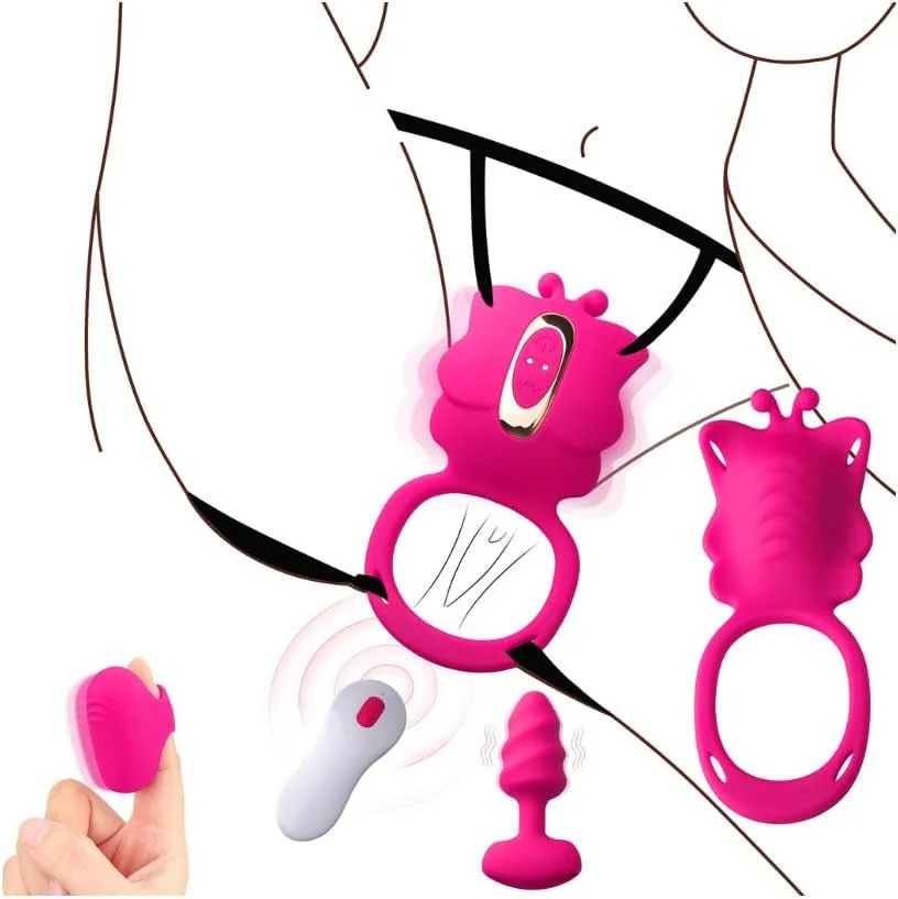 BlushPlay 3-in-1 Couples Vibrator Kit - Image 2