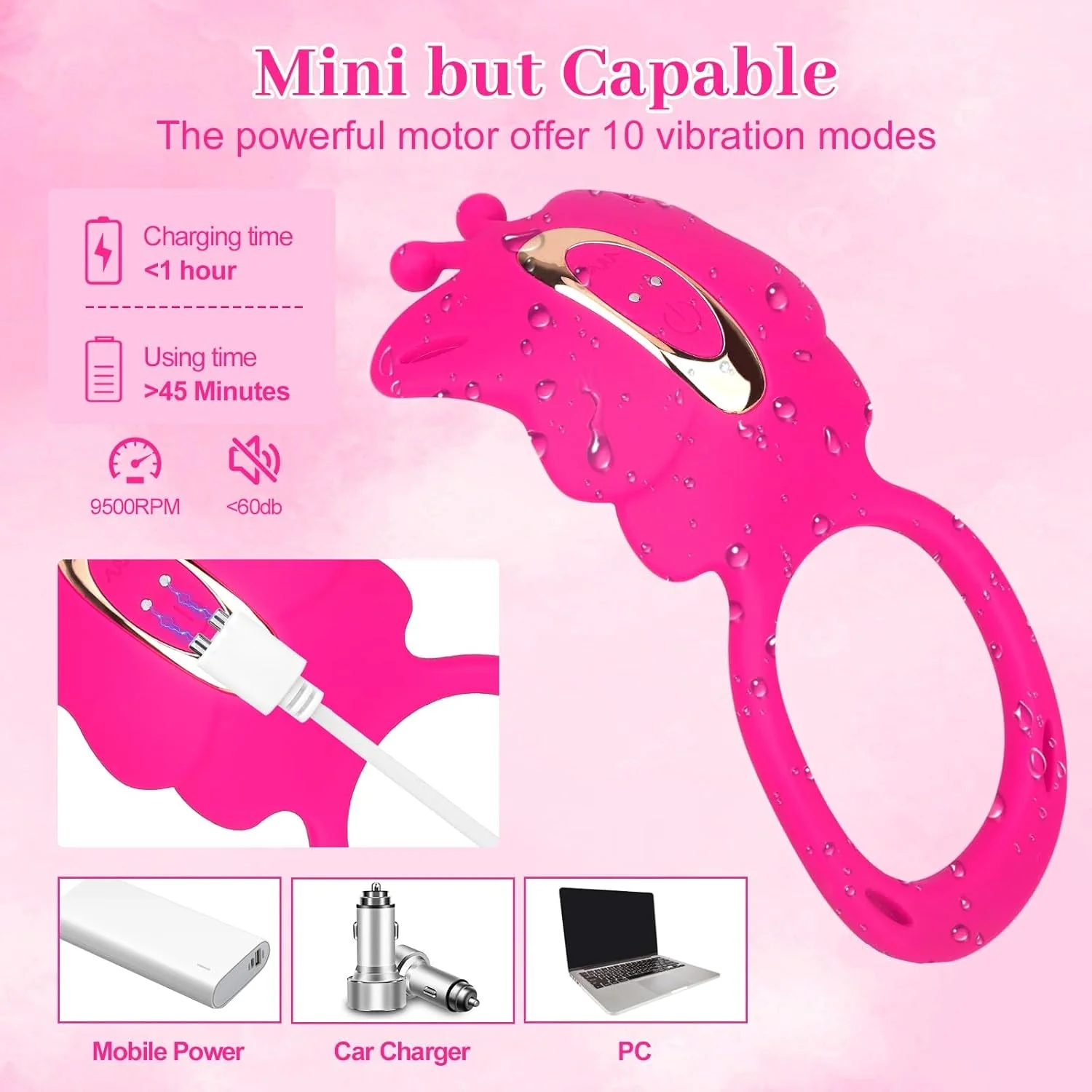 BlushPlay 3-in-1 Couples Vibrator Kit - Image 7