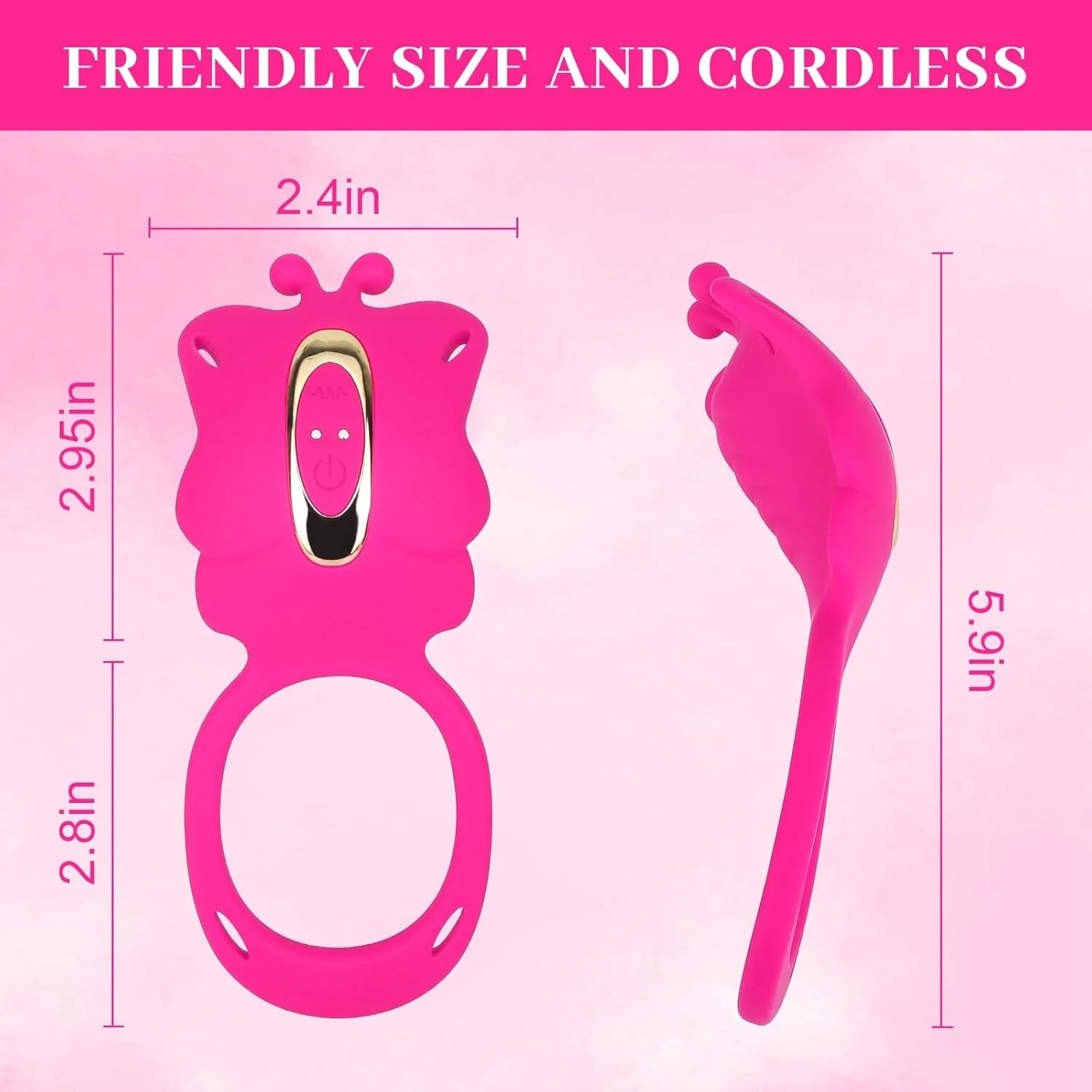 BlushPlay 3-in-1 Couples Vibrator Kit - Image 9