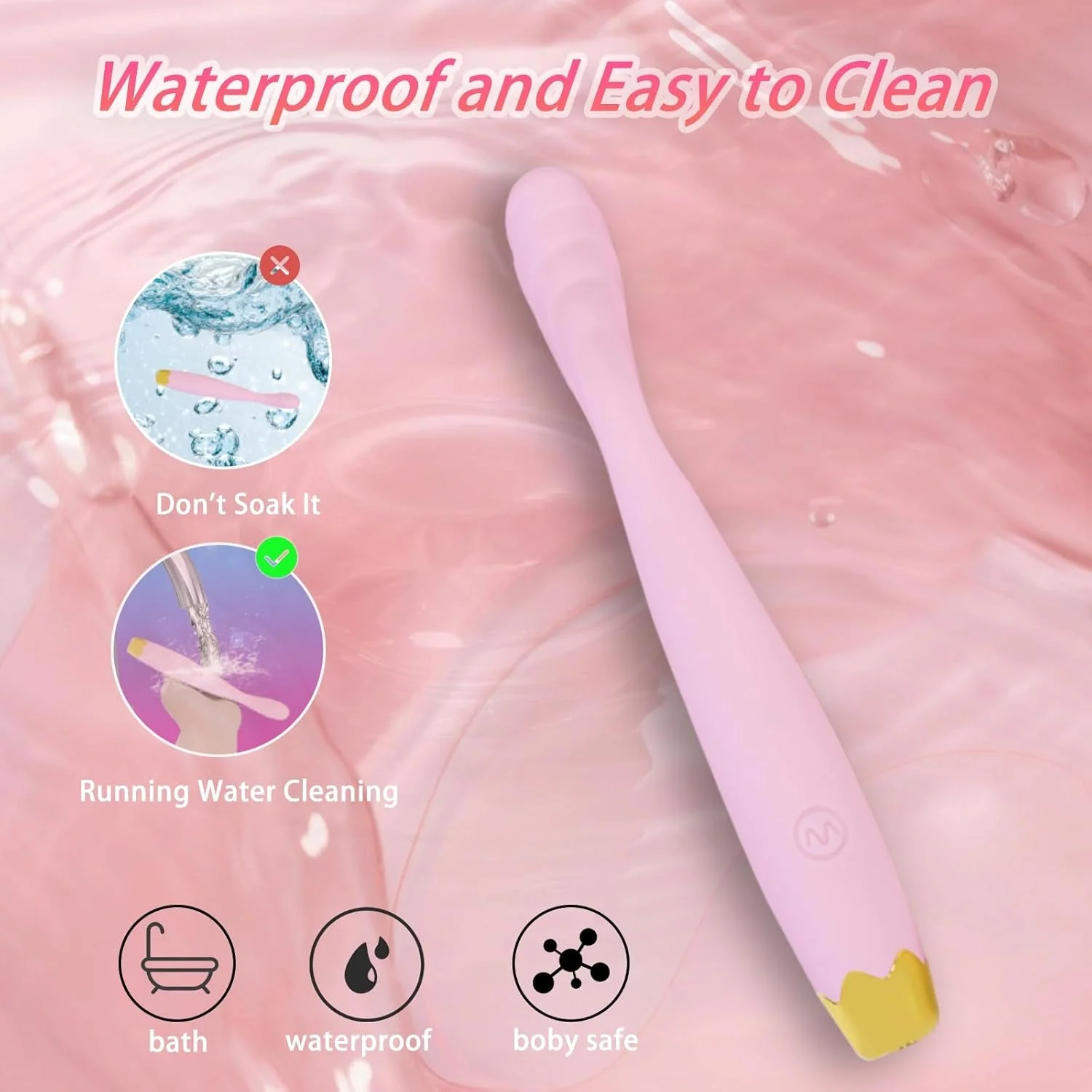 BlushSpiral G-Spot Vibrator Wand - Image 5