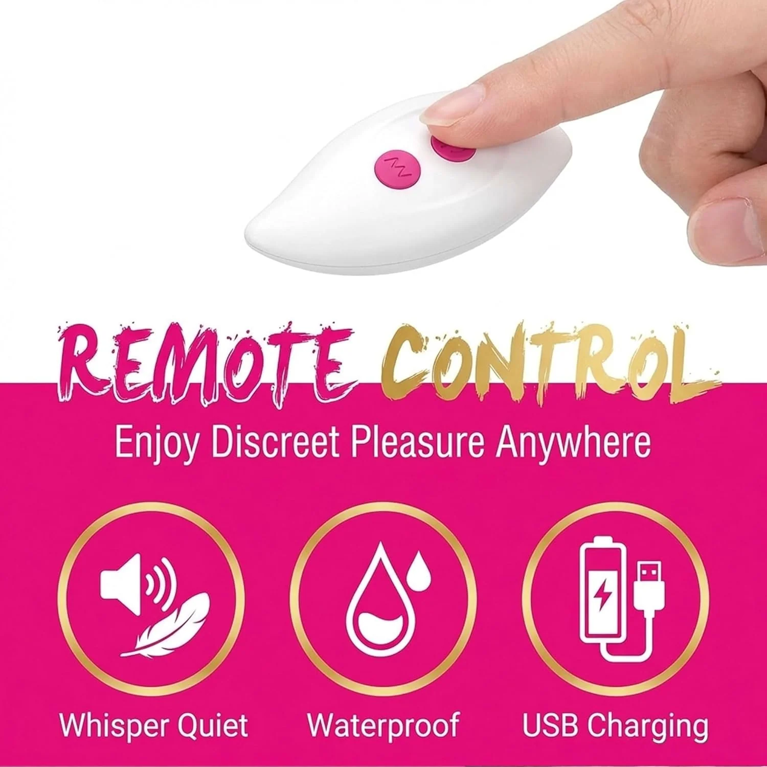 BlushWhisper Remote Wearable Panty Vibrator - Image 5