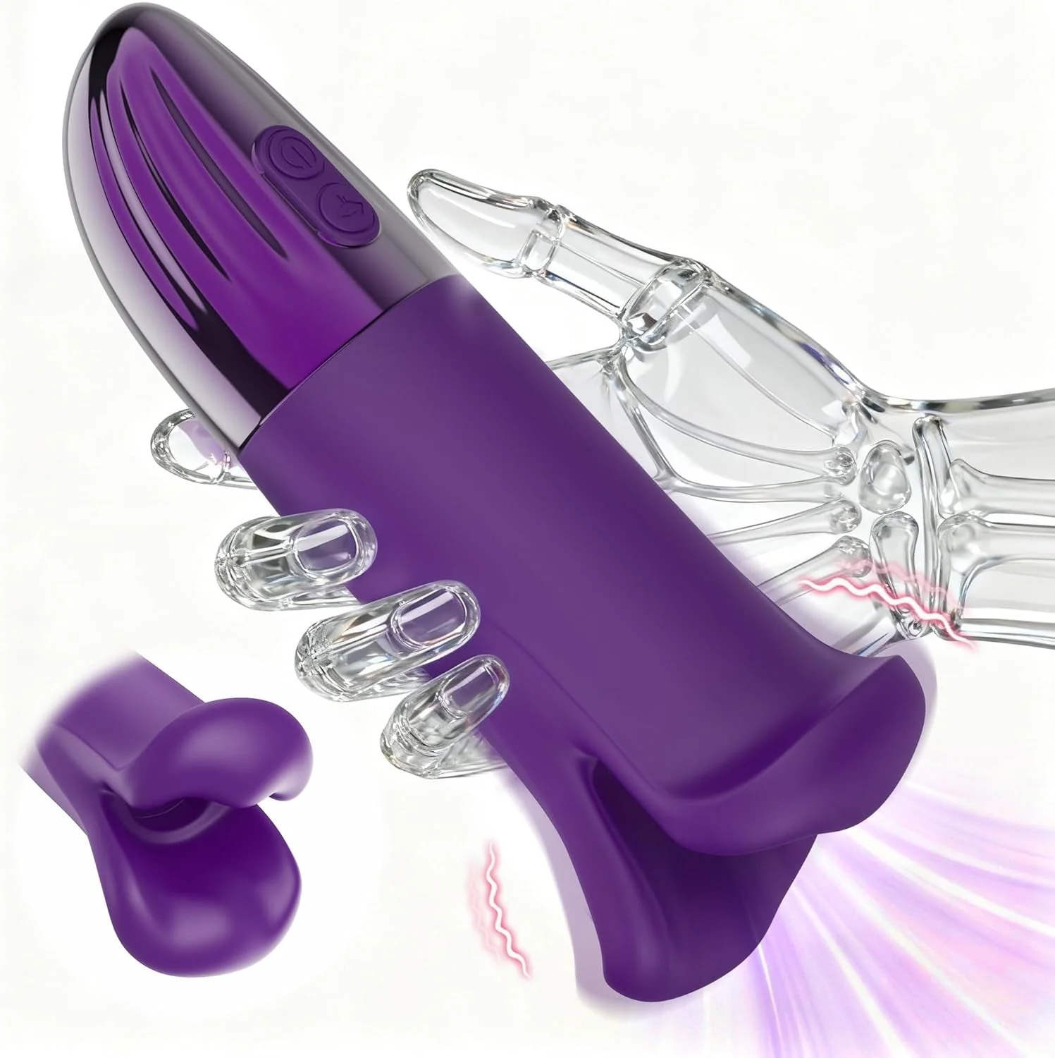 BoldMouth Sucking Male Stroker 5 Suction + 10 Vibe Trainer - Image 2