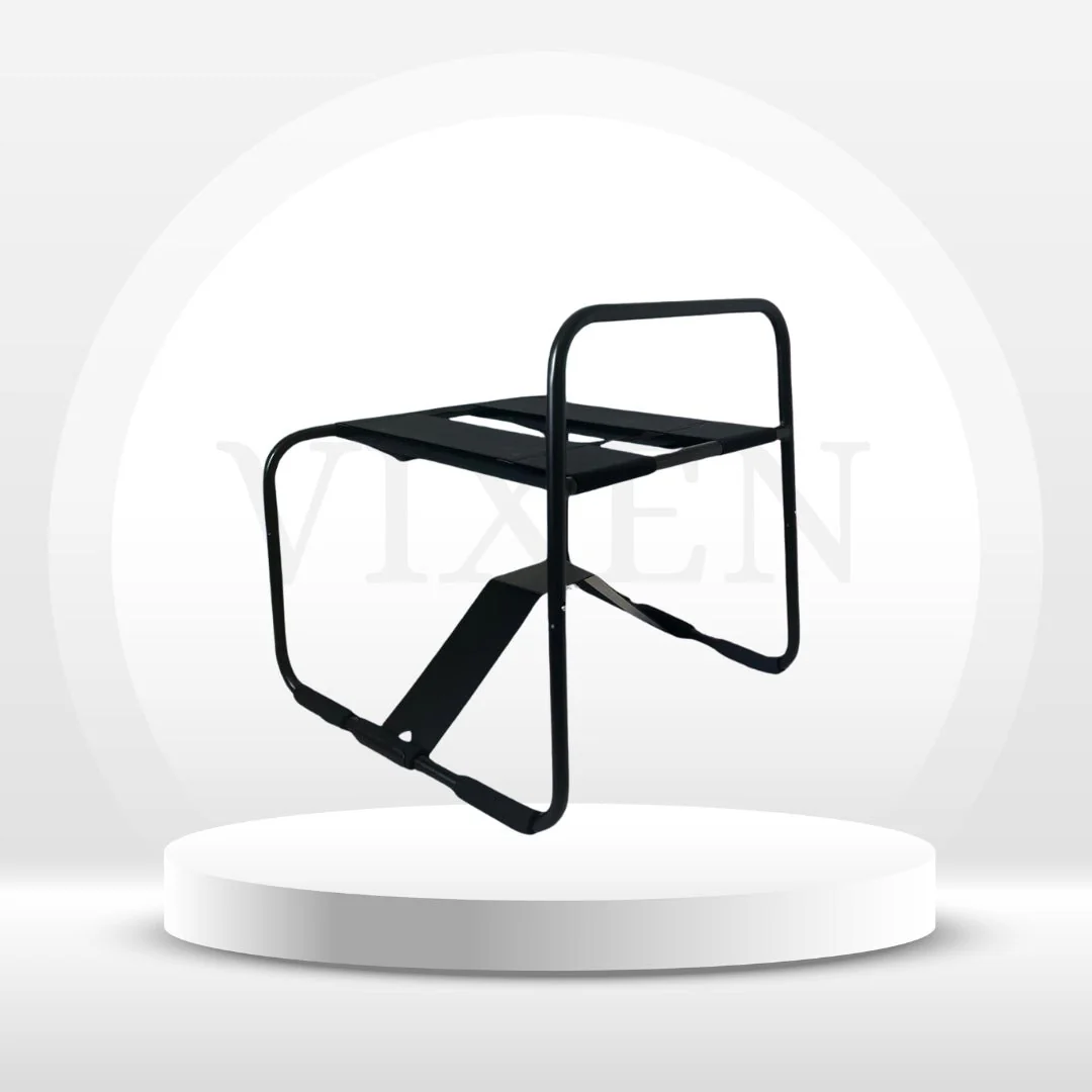 BounceEase Adjustable Sex Chair with Armrest
