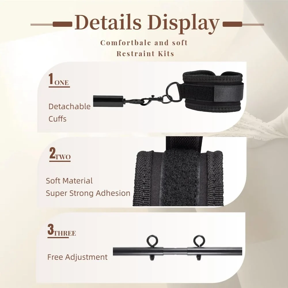 BoundBar Adjustable Spreader Bar Restraint Set - Image 6