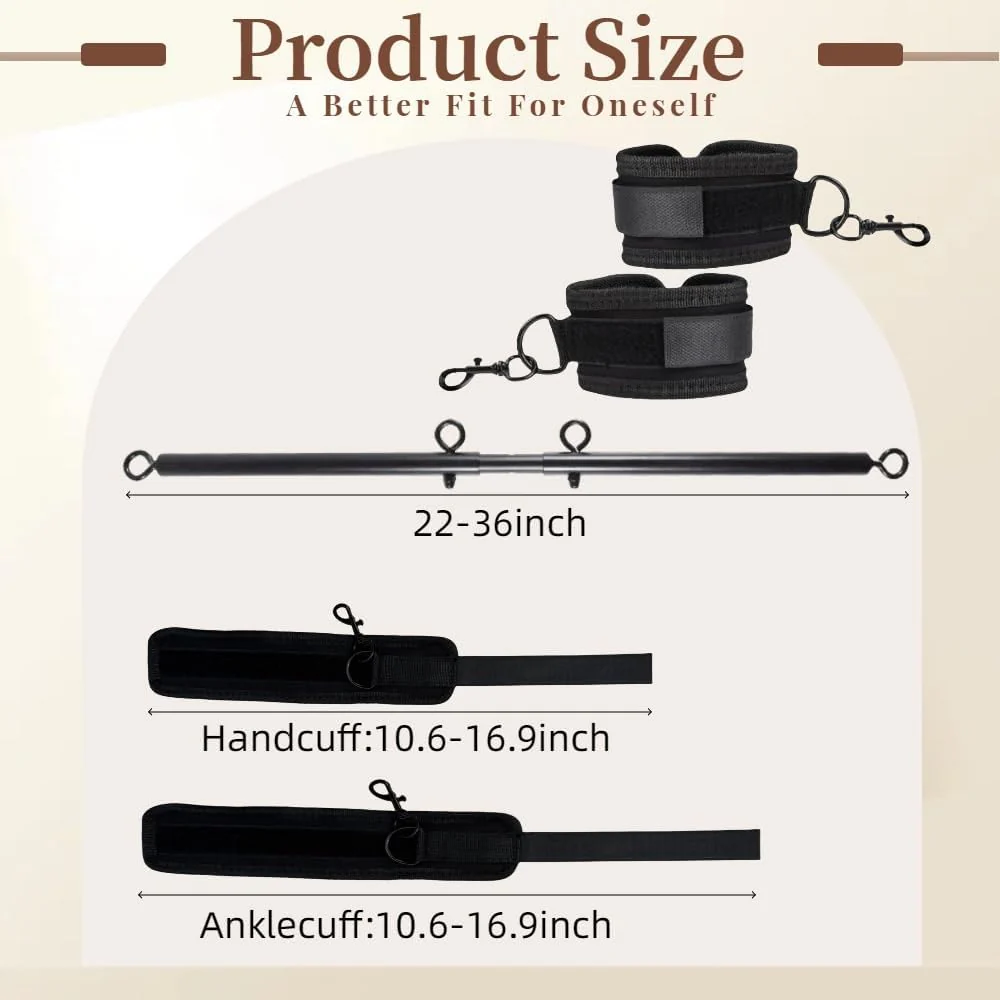 BoundBar Adjustable Spreader Bar Restraint Set - Image 7