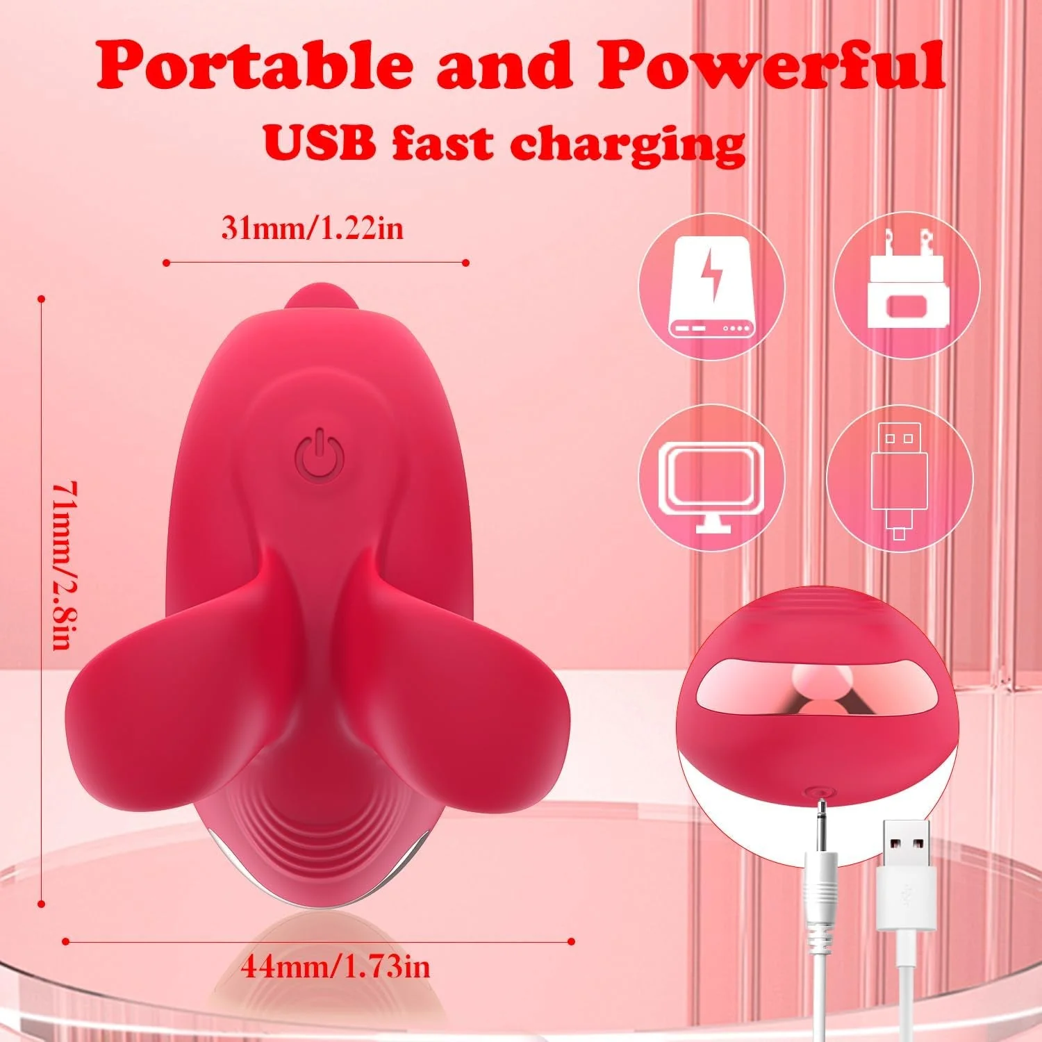 BumbleBuzz Powerful Mini Finger Vibrator - Image 4