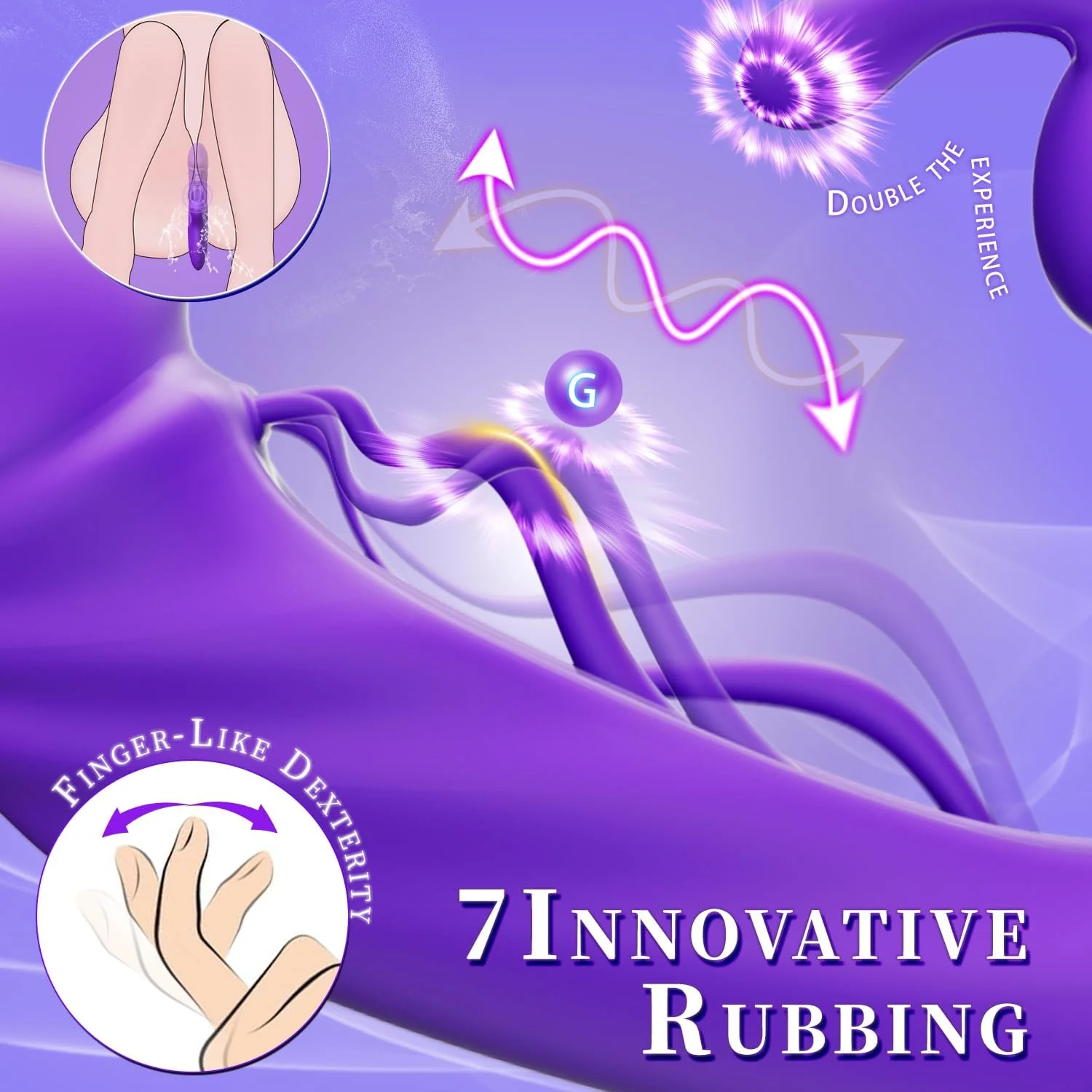 BunnyBliss Flapping Vibrator – 7 Vibration Modes - Image 4