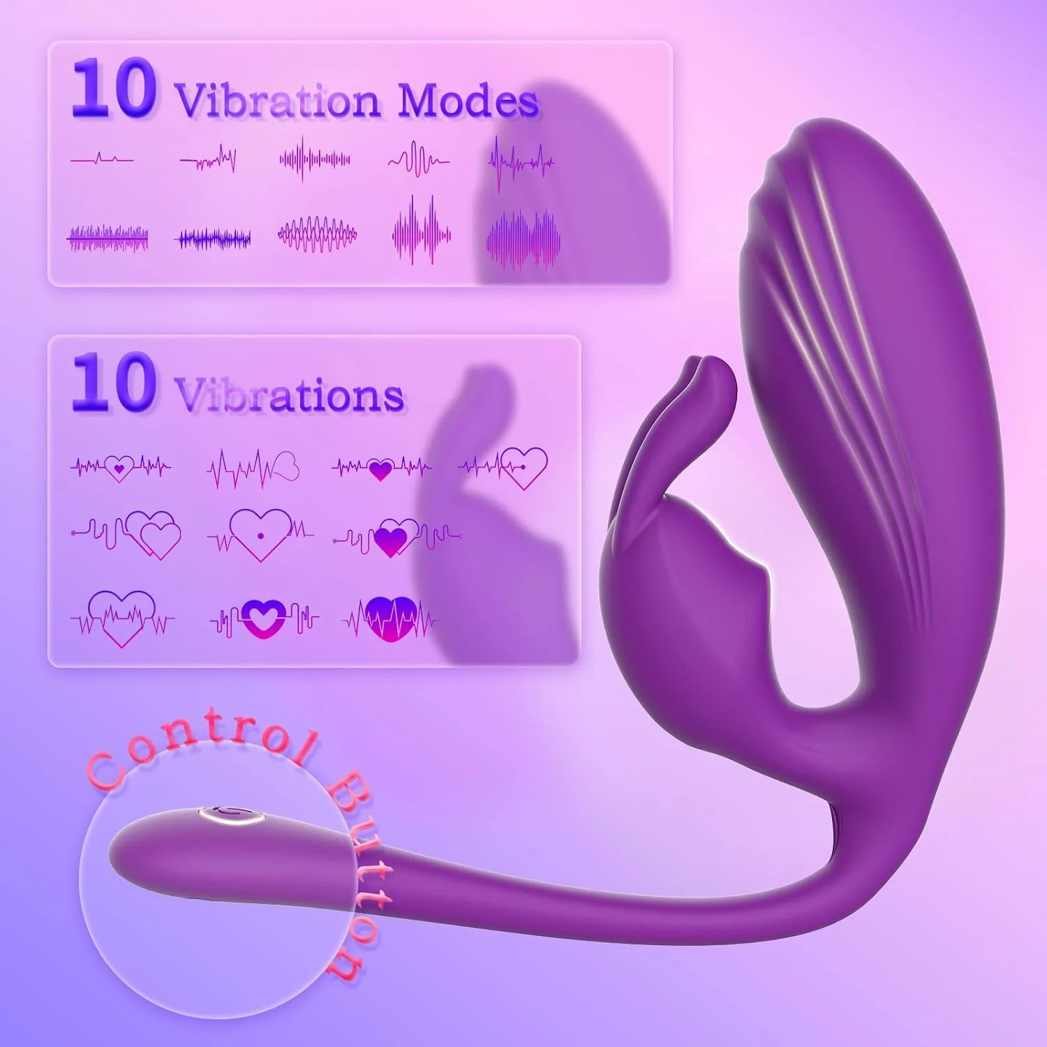 BunnyBloom Clitoral G-Spot Anal Rabbit Vibrator - Image 4