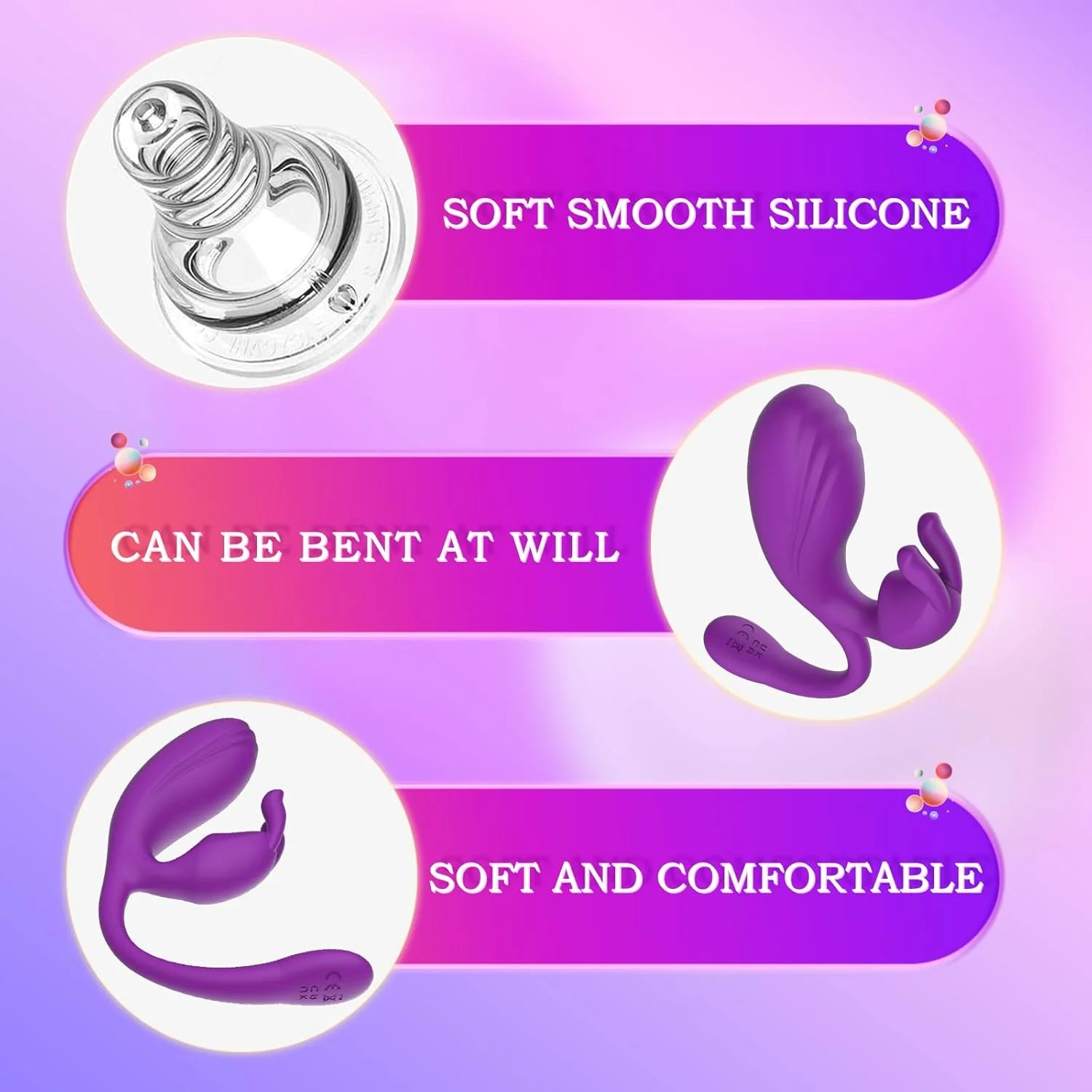 BunnyBloom Clitoral G-Spot Anal Rabbit Vibrator - Image 6