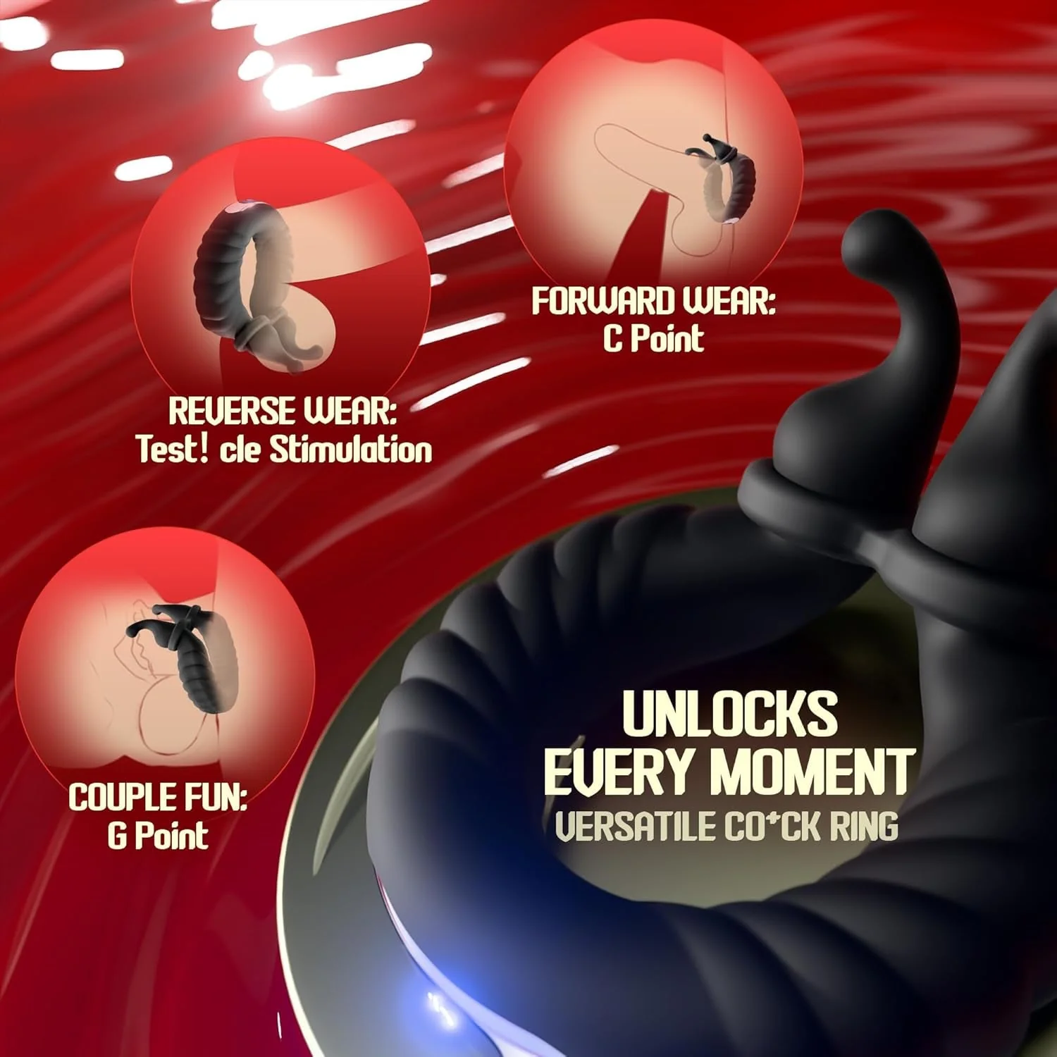 BunnyClasp Dual Vibe Penis Ring - Image 5