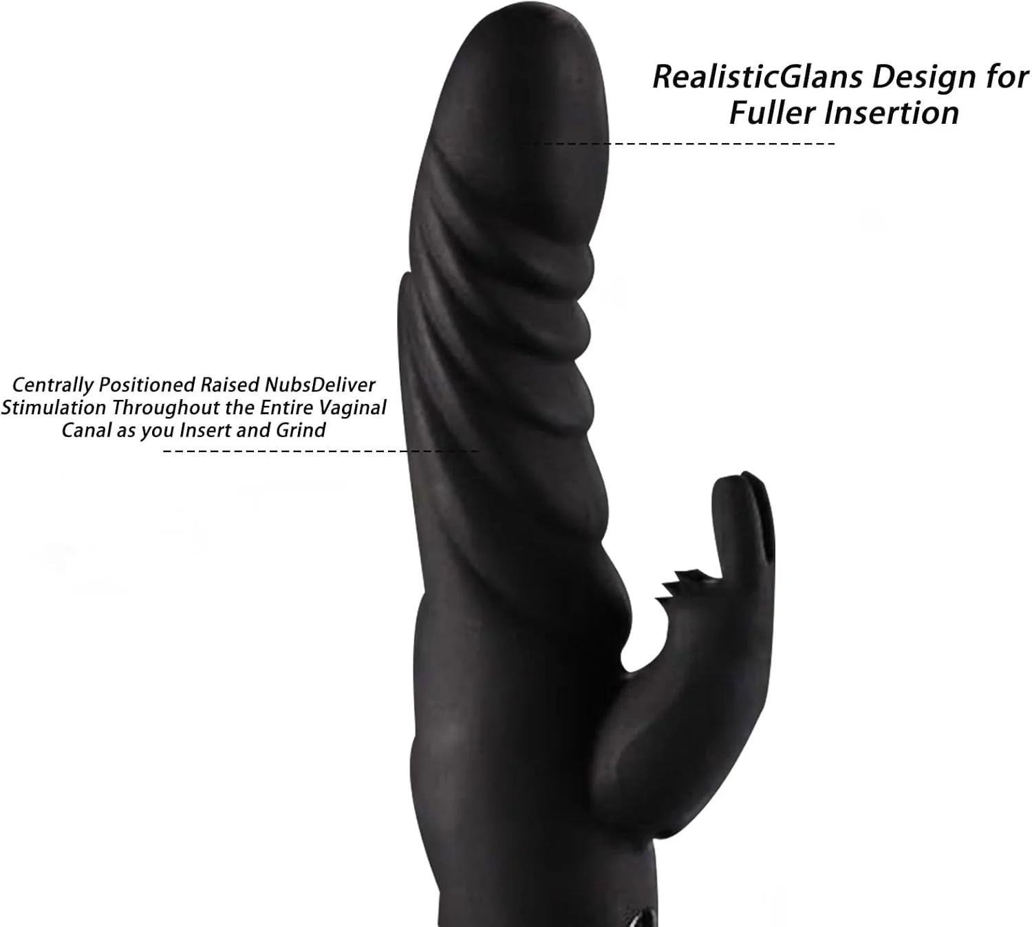 BunnyThrust Rabbit Thrusting Dildo Vibrator - Image 2